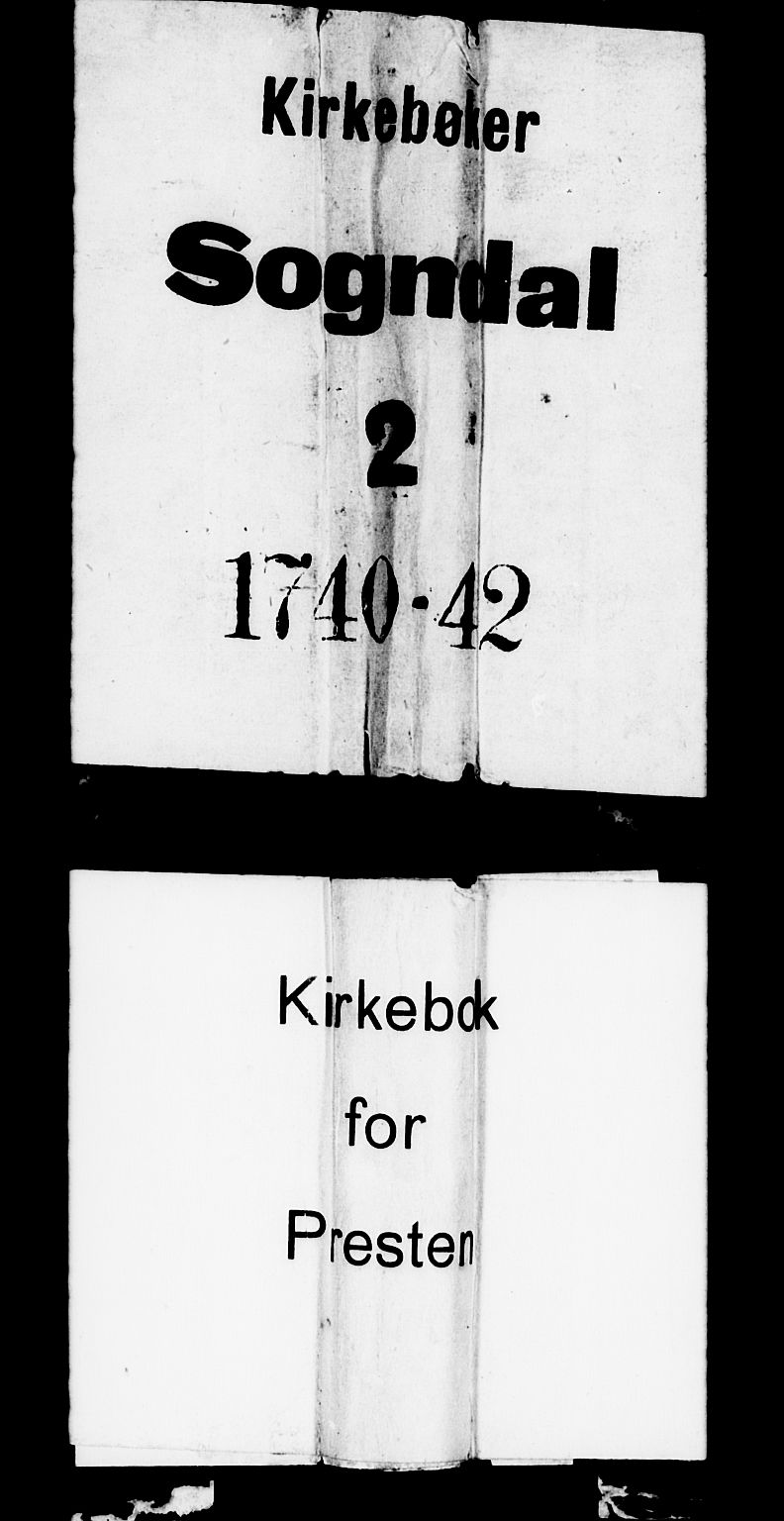 Sokndal sokneprestkontor, AV/SAST-A-101808: Parish register (official) no. A 2, 1740-1743