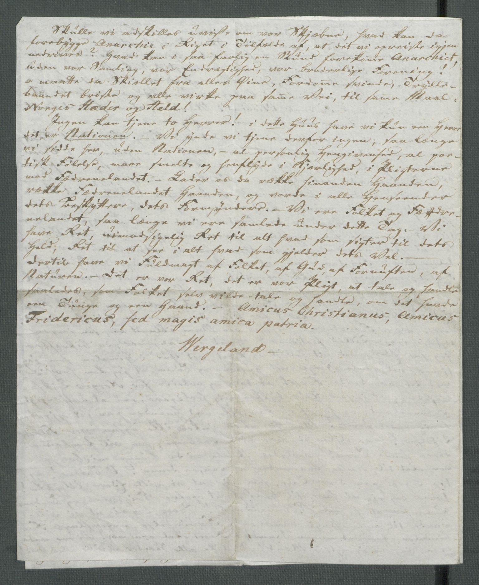 Forskjellige samlinger, Historisk-kronologisk samling, AV/RA-EA-4029/G/Ga/L0009A: Historisk-kronologisk samling. Dokumenter fra januar og ut september 1814. , 1814, p. 101