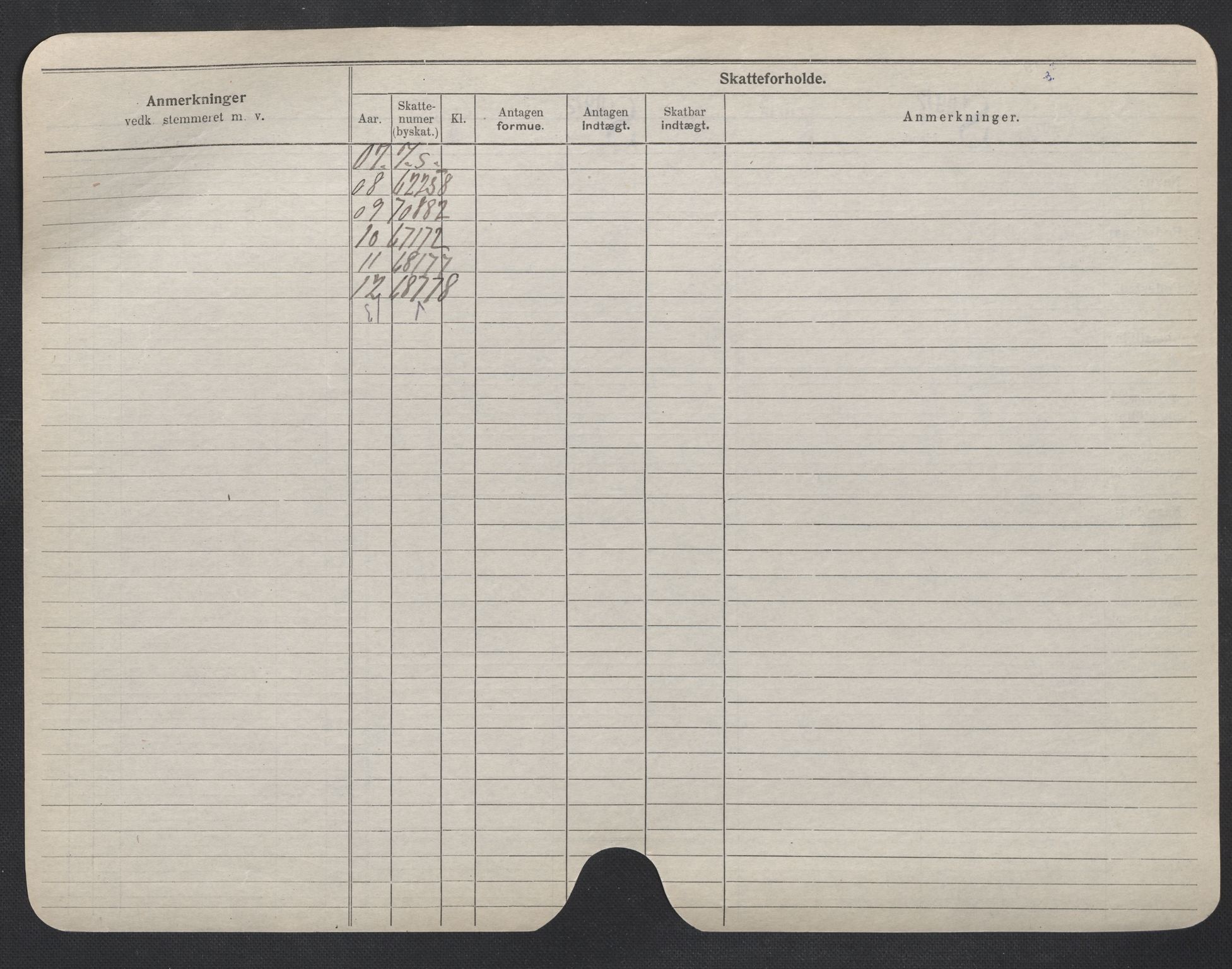 Oslo folkeregister, Registerkort, AV/SAO-A-11715/F/Fa/Fac/L0007: Menn, 1906-1914, p. 928b