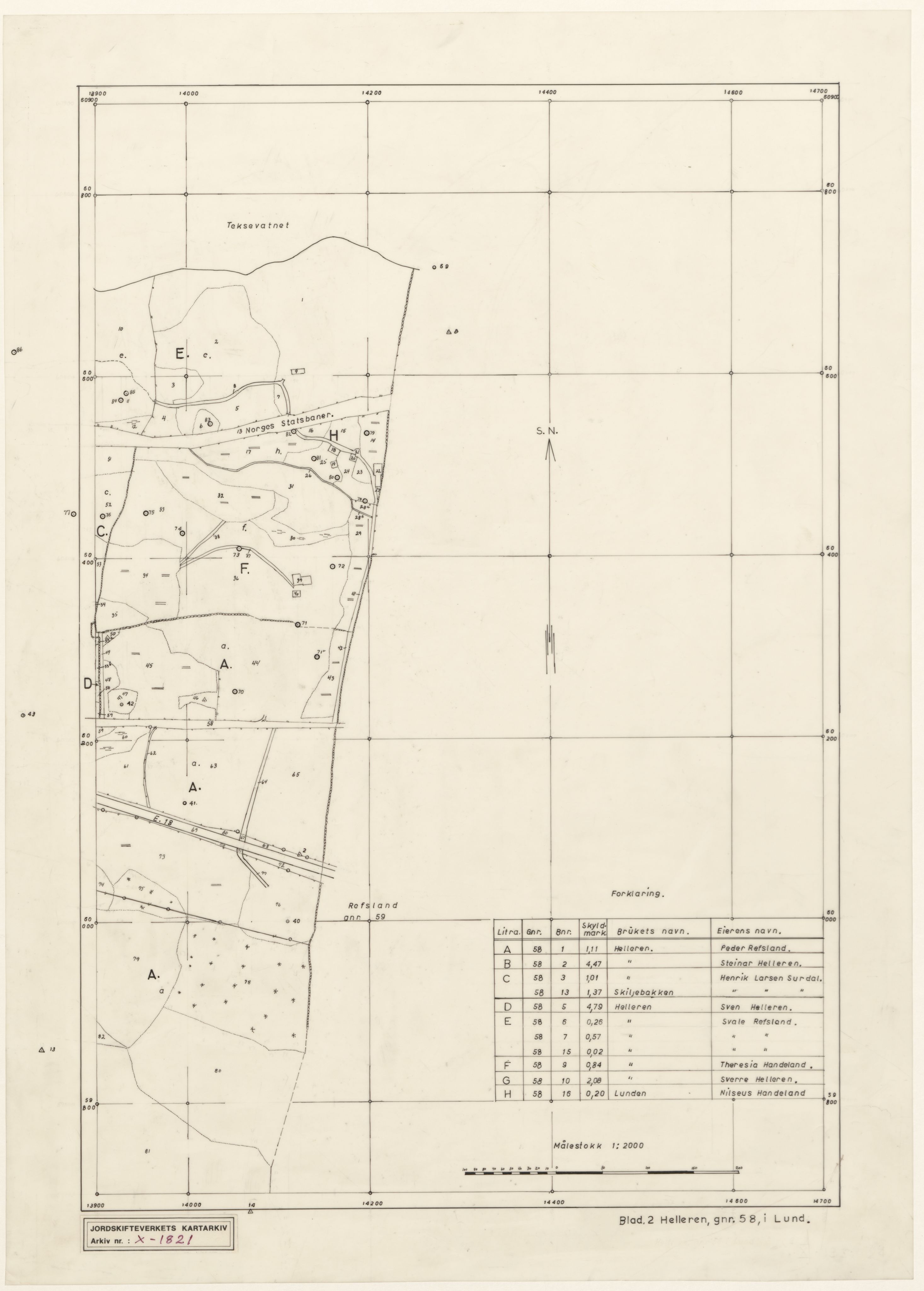 Jordskifteverkets kartarkiv, RA/S-3929/T, 1859-1988, p. 2242