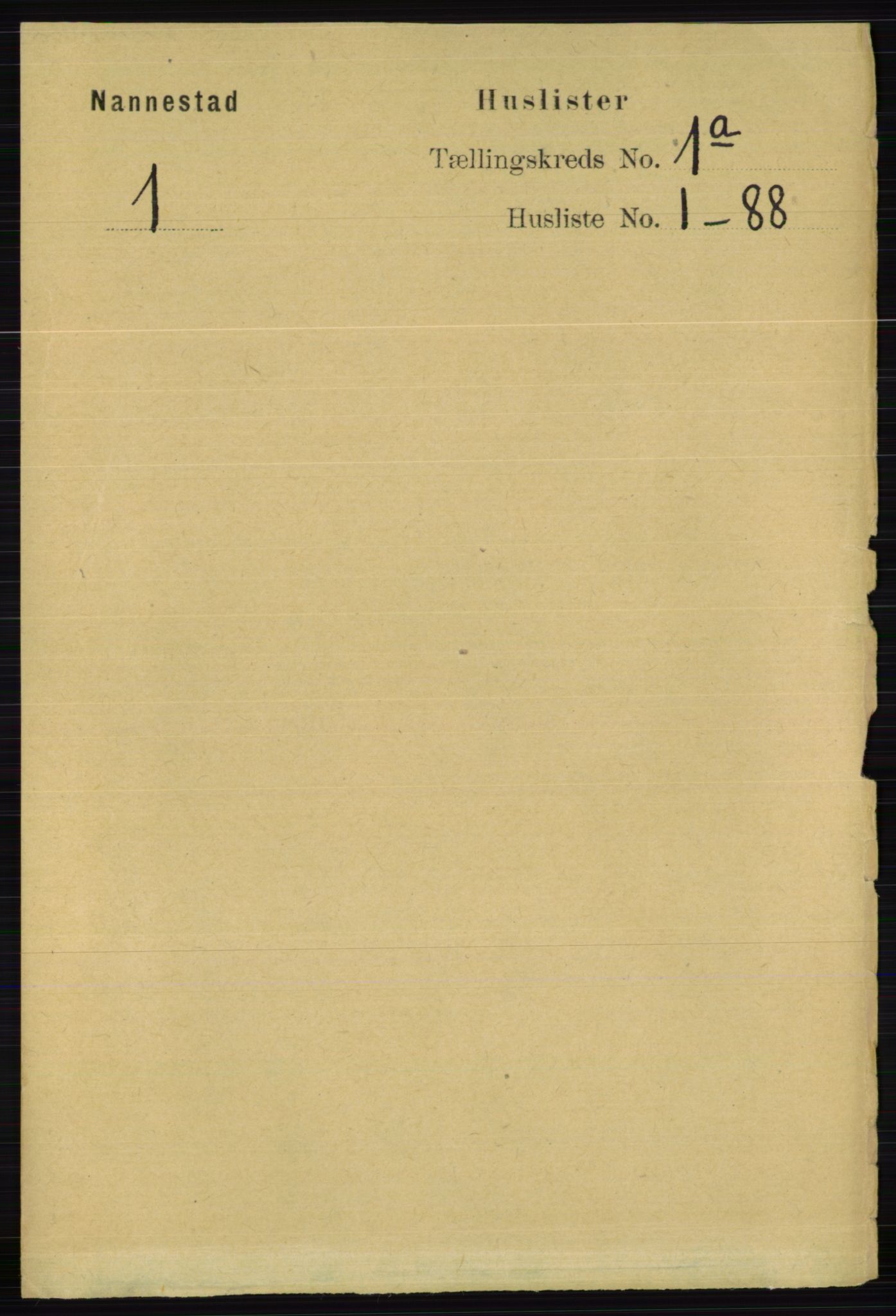RA, 1891 census for 0238 Nannestad, 1891, p. 30