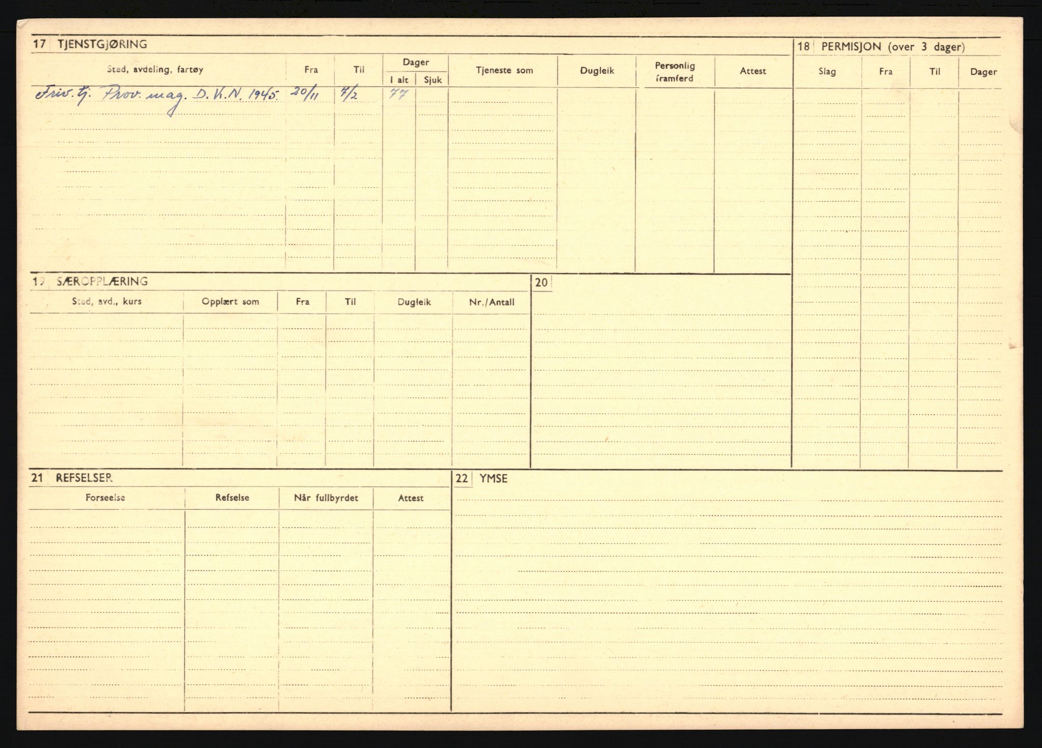 Forsvaret, Troms infanteriregiment nr. 16, AV/RA-RAFA-3146/P/Pa/L0024/0002: Rulleblad / Rulleblad for regimentets menige mannskaper, årsklasse 1941, 1941, p. 389