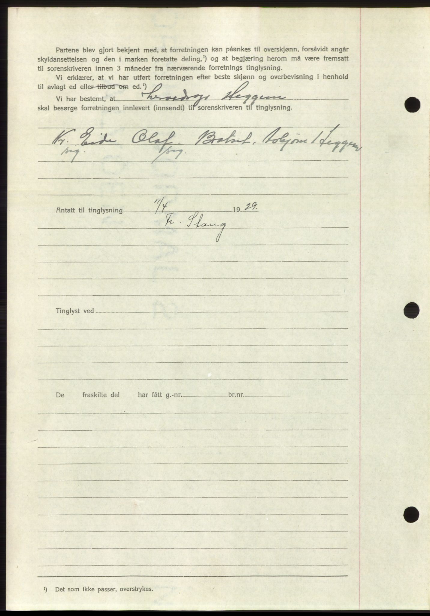 Romsdal sorenskriveri, AV/SAT-A-4149/1/2/2C/L0056: Mortgage book no. 50, 1929-1929, Deed date: 15.04.1929