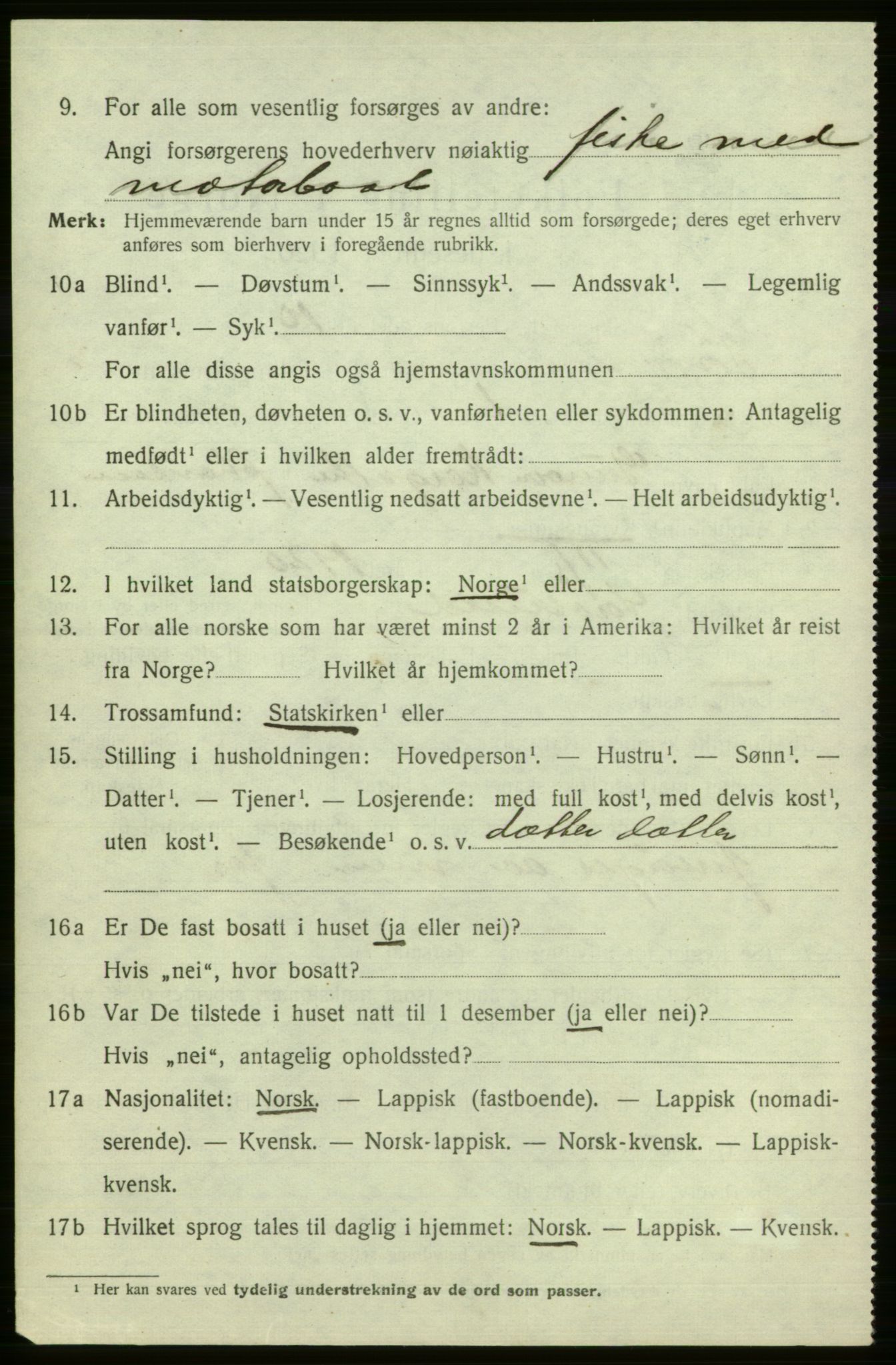 SATØ, 1920 census for Sørøysund rural district, 1920, p. 1119