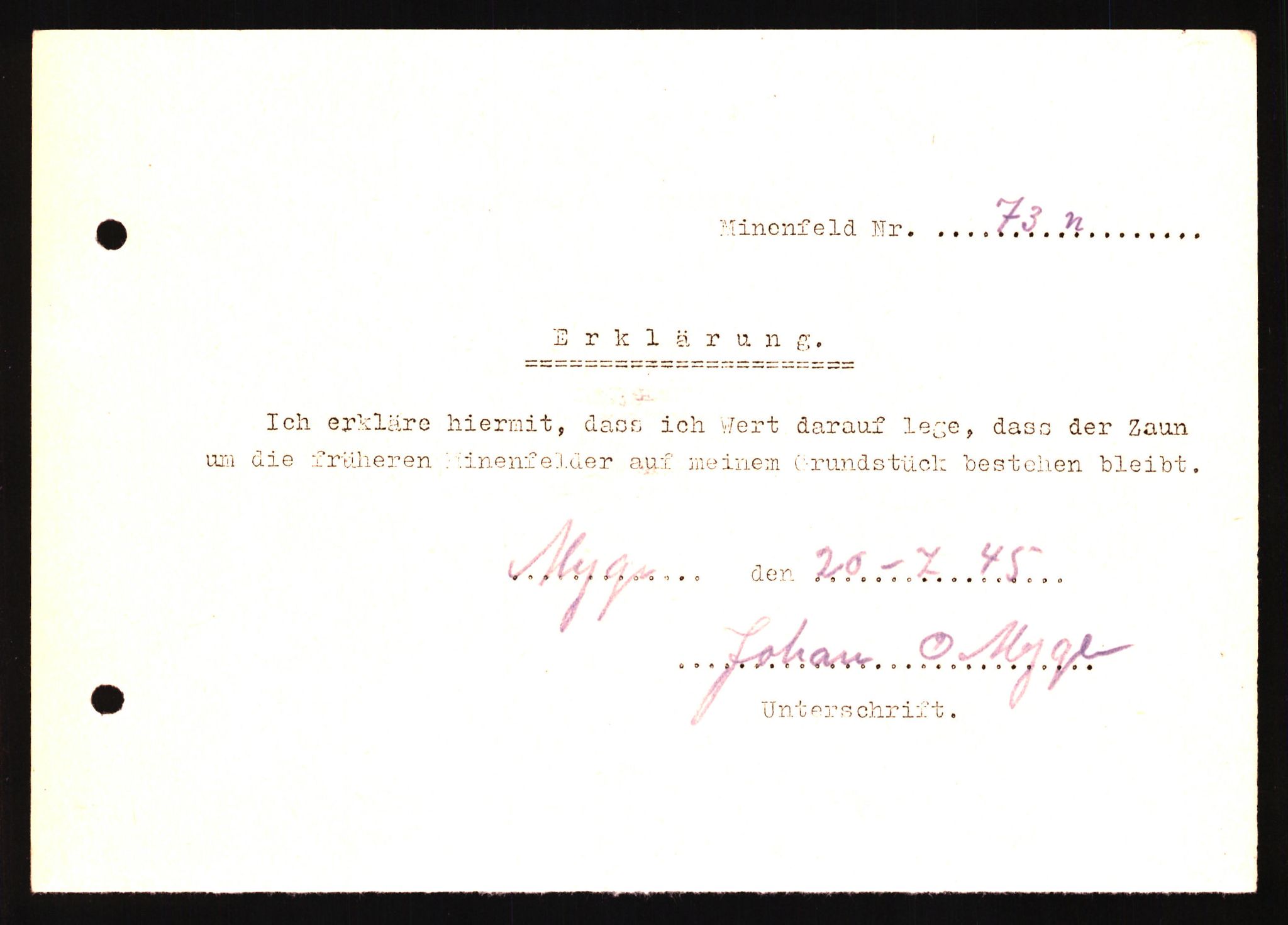 Deutscher Oberbefehlshaber Norwegen (DOBN), AV/RA-RAFA-2197/D/Dl/L0115: DB Zone Stavanger Abt. Ia, 1945, p. 23