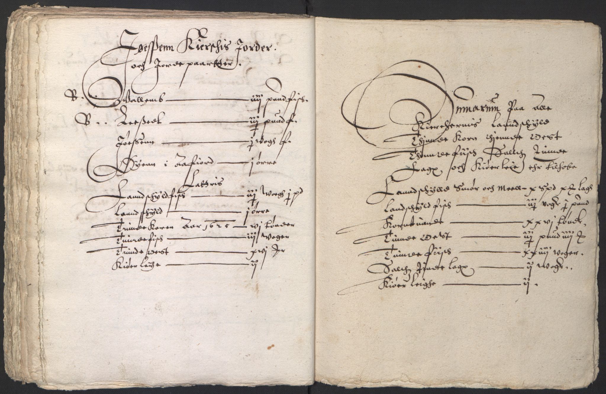 Stattholderembetet 1572-1771, AV/RA-EA-2870/Ek/L0016/0001: Jordebøker til utlikning av rosstjeneste 1624-1626: / Kirke- og prestebolsinntekter i Trondheim bispedømme og Jemtland, 1625-1626, p. 123