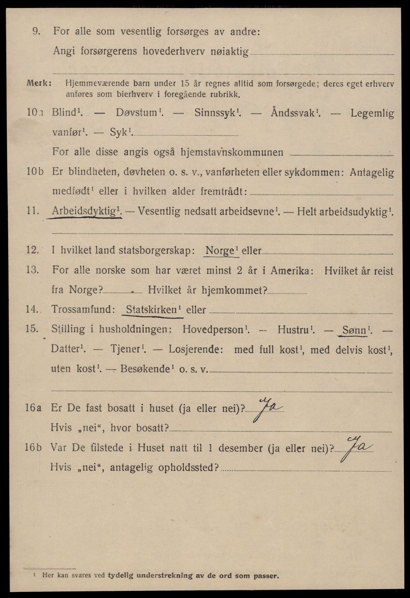 SAT, 1920 census for Ålesund, 1920, p. 36987