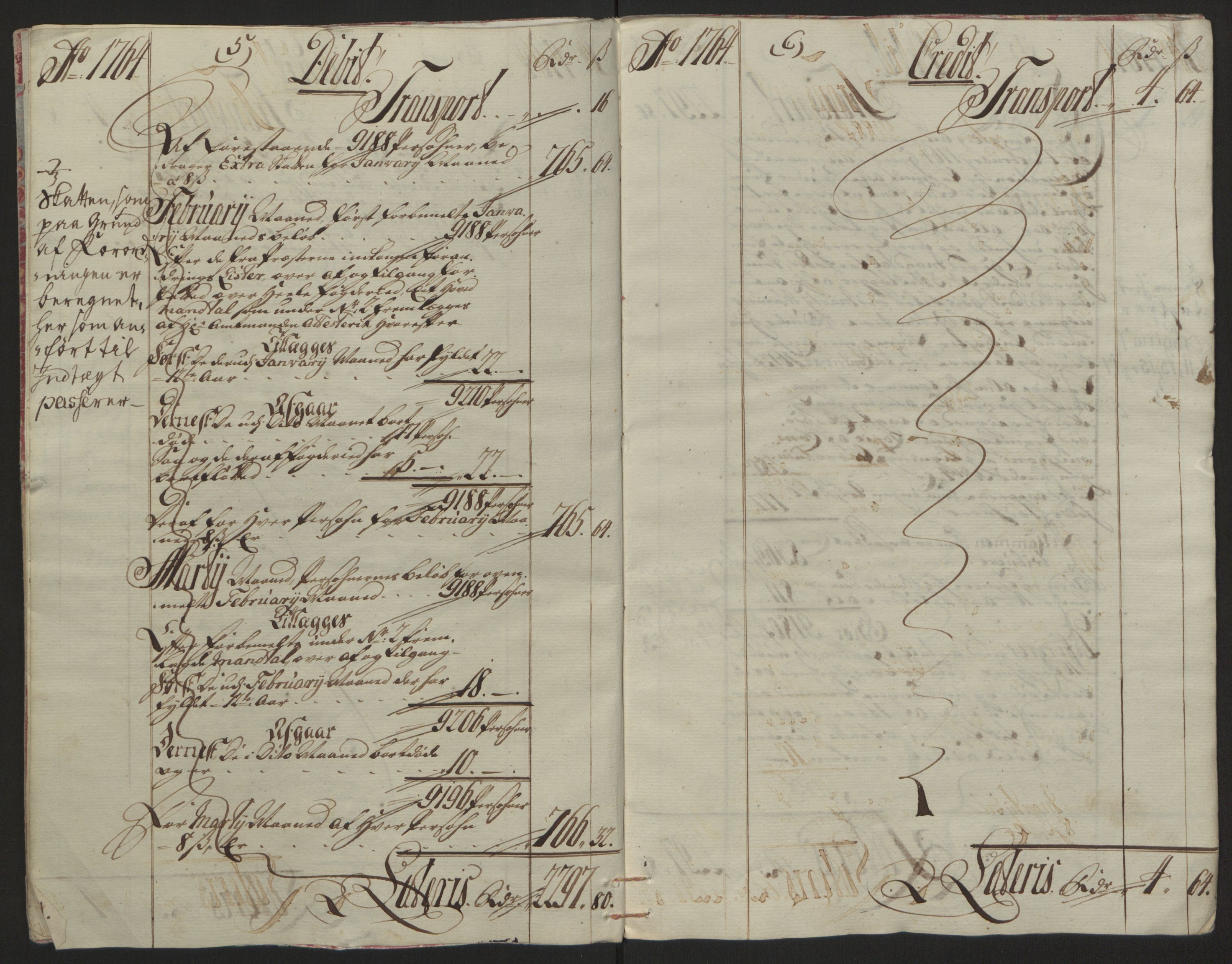 Rentekammeret inntil 1814, Reviderte regnskaper, Fogderegnskap, RA/EA-4092/R66/L4670: Ekstraskatten Salten, 1762-1764, p. 169