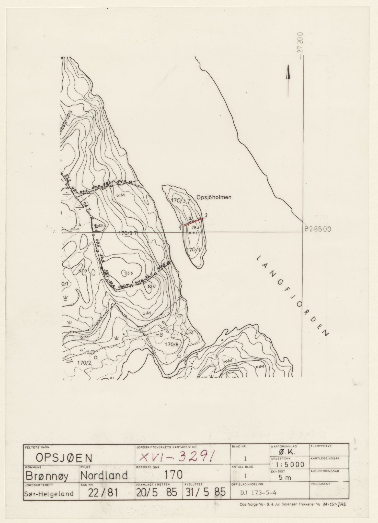 Jordskifteverkets kartarkiv, RA/S-3929/T, 1859-1988, p. 4290