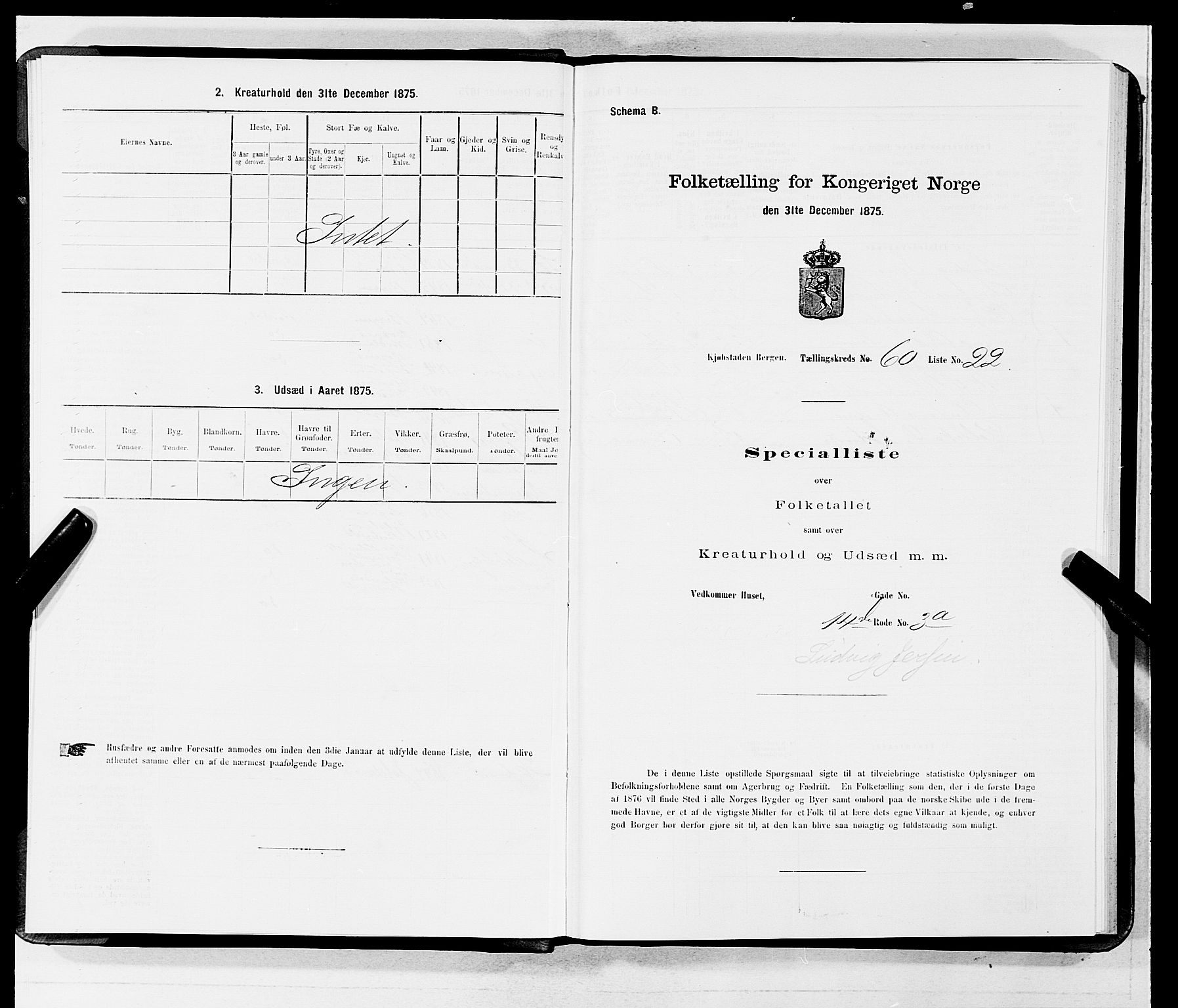 SAB, 1875 census for 1301 Bergen, 1875, p. 3221