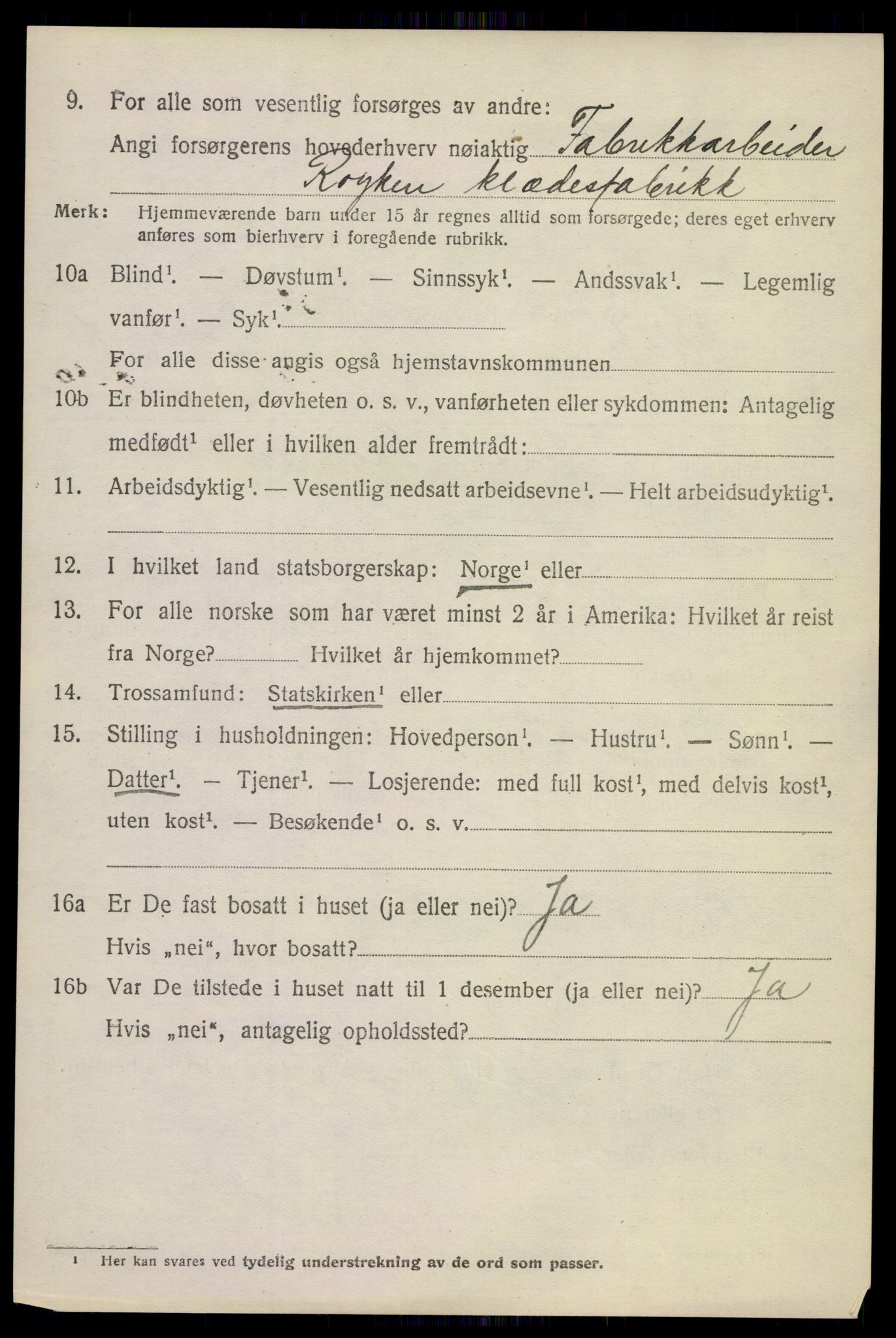 SAKO, 1920 census for Røyken, 1920, p. 11699