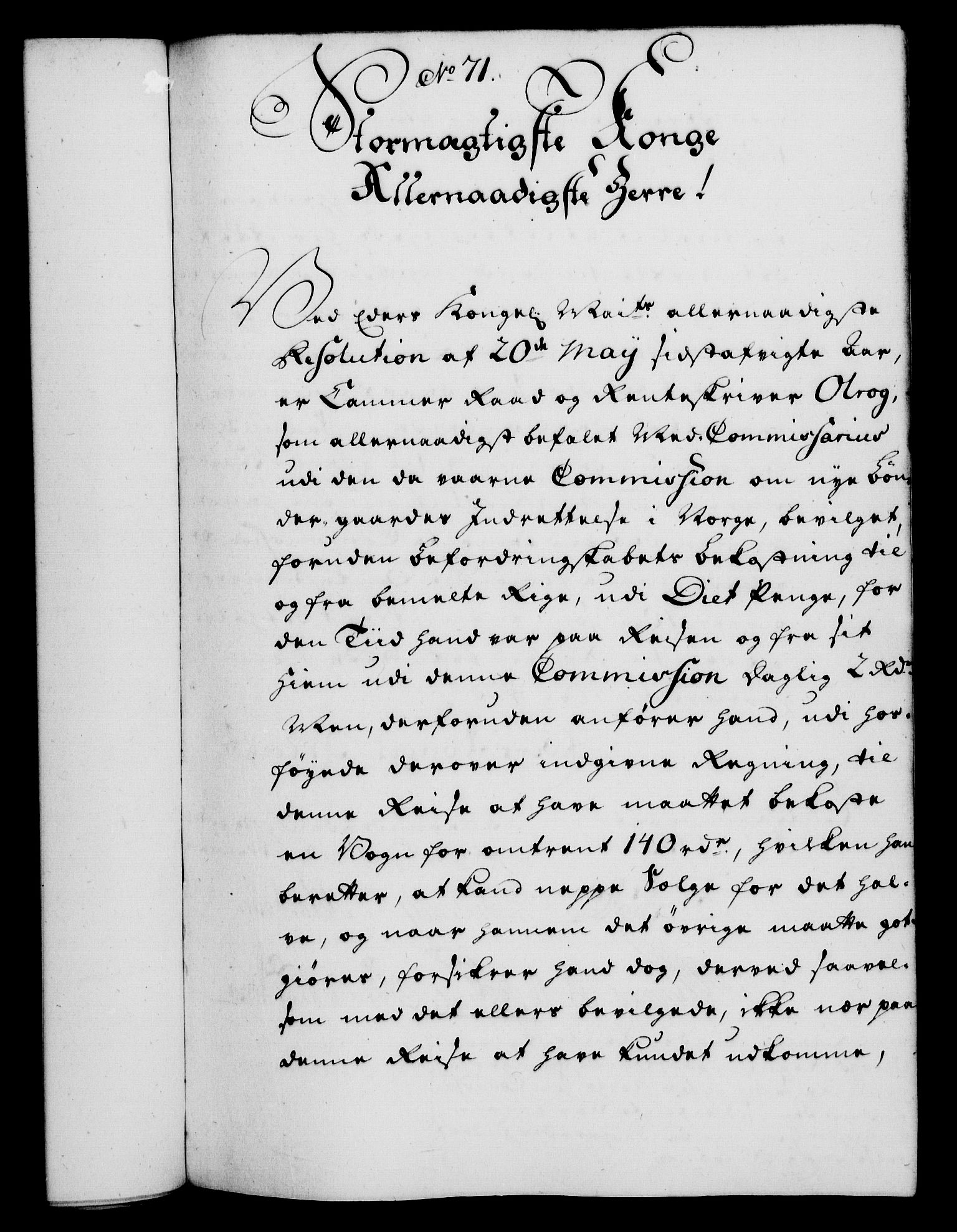 Rentekammeret, Kammerkanselliet, RA/EA-3111/G/Gf/Gfa/L0037: Norsk relasjons- og resolusjonsprotokoll (merket RK 52.37), 1755, p. 402