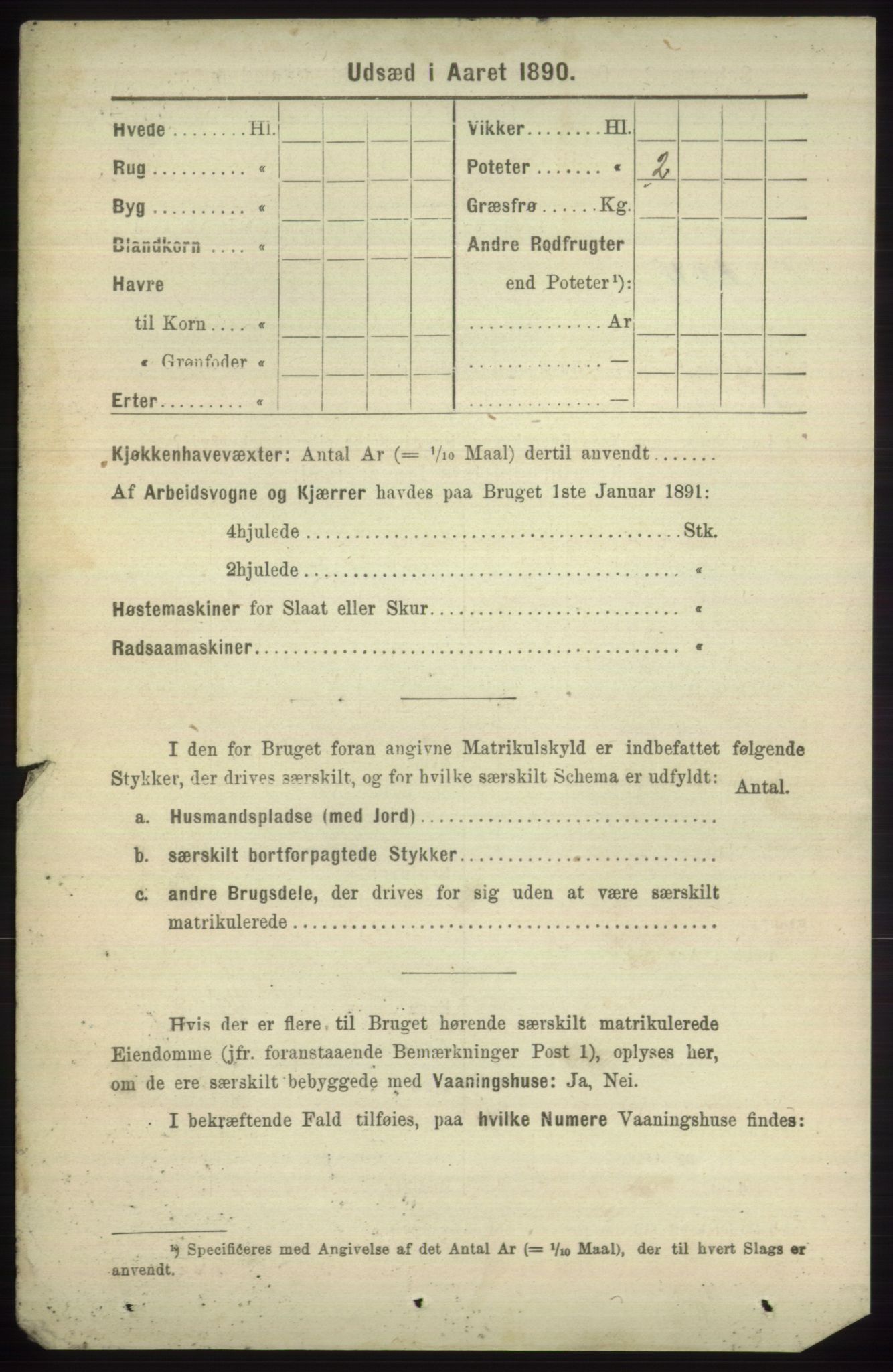 RA, 1891 census for 1251 Bruvik, 1891, p. 4152