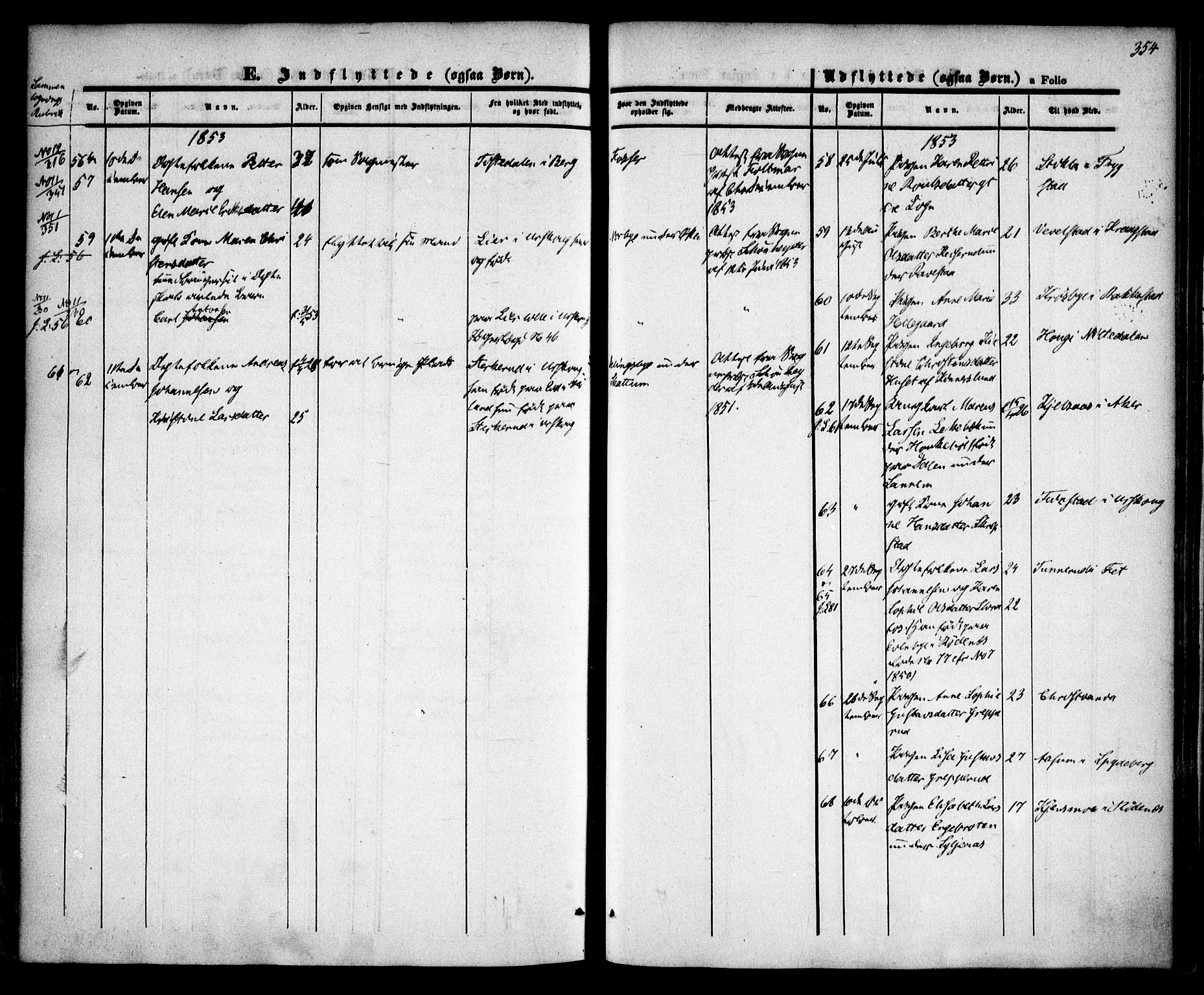 Høland prestekontor Kirkebøker, AV/SAO-A-10346a/F/Fa/L0009: Parish register (official) no. I 9, 1846-1853, p. 354