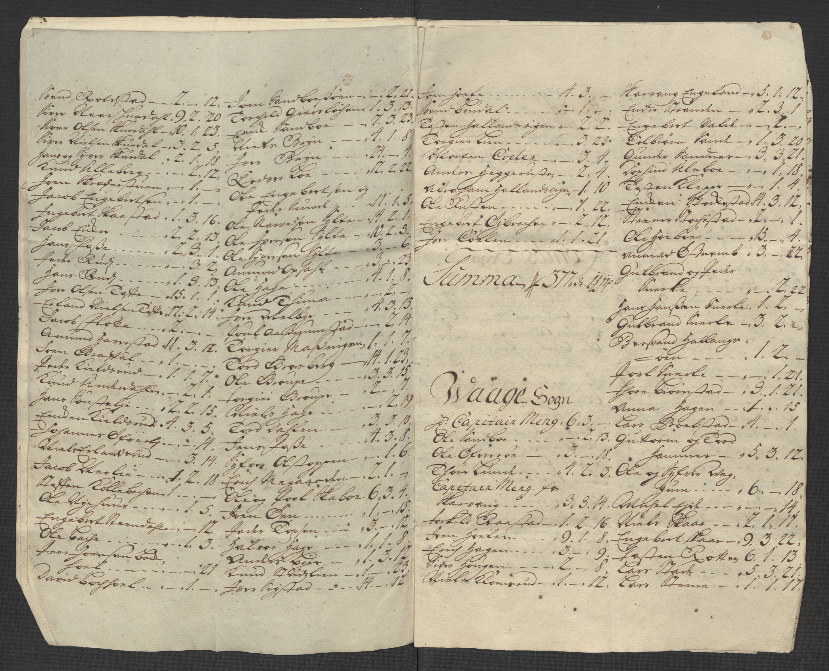 Rentekammeret inntil 1814, Reviderte regnskaper, Fogderegnskap, RA/EA-4092/R17/L1187: Fogderegnskap Gudbrandsdal, 1717, p. 296