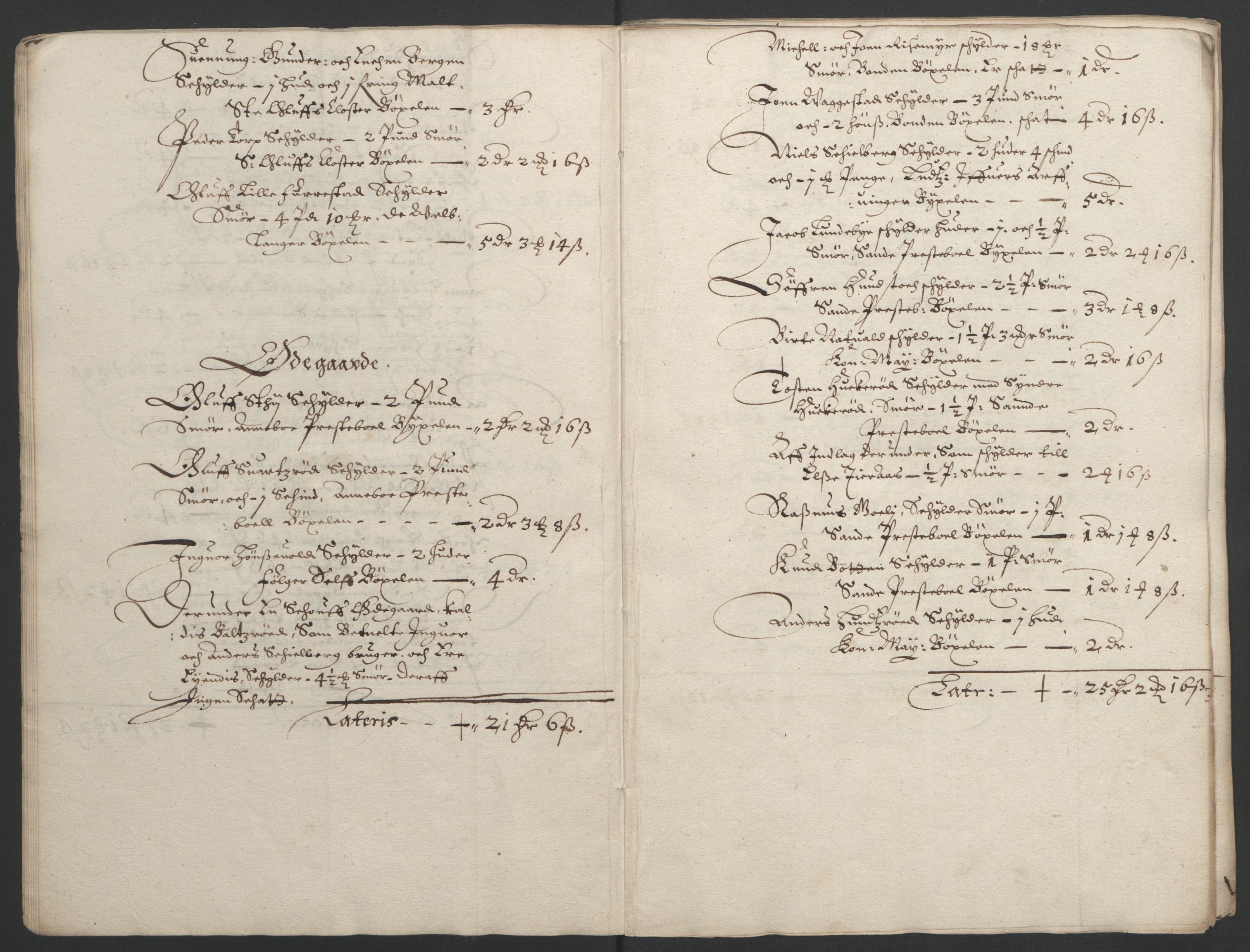 Rentekammeret inntil 1814, Reviderte regnskaper, Fogderegnskap, AV/RA-EA-4092/R33/L1963: Fogderegnskap Larvik grevskap, 1662-1664, p. 11