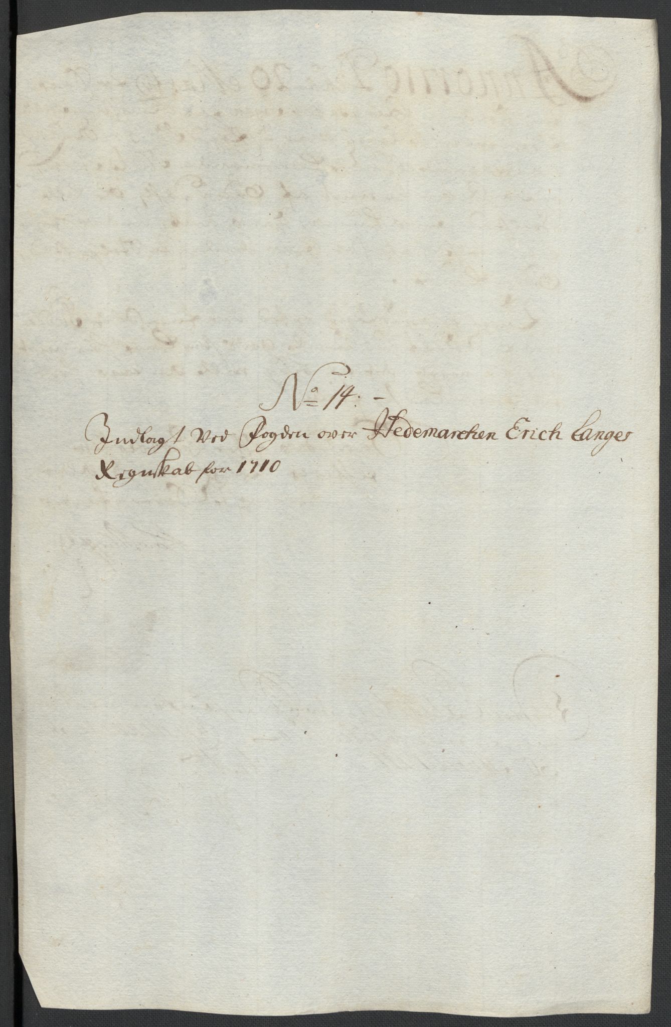 Rentekammeret inntil 1814, Reviderte regnskaper, Fogderegnskap, AV/RA-EA-4092/R16/L1046: Fogderegnskap Hedmark, 1710, p. 295