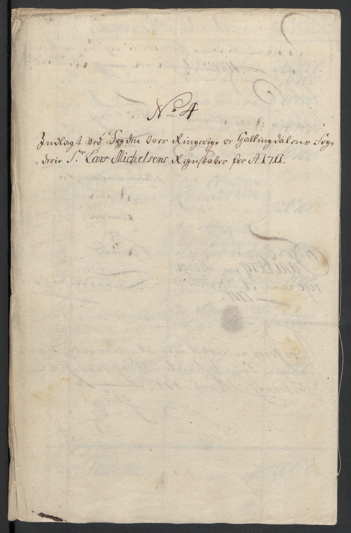 Rentekammeret inntil 1814, Reviderte regnskaper, Fogderegnskap, AV/RA-EA-4092/R23/L1469: Fogderegnskap Ringerike og Hallingdal, 1711, p. 123