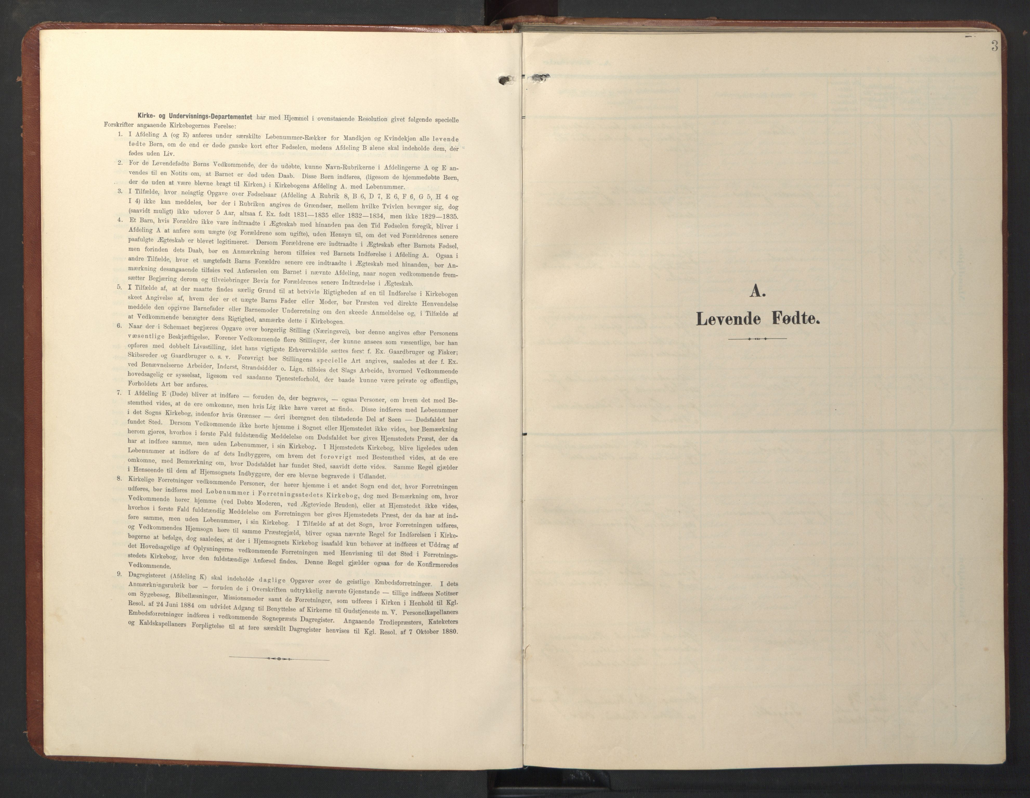 Ministerialprotokoller, klokkerbøker og fødselsregistre - Sør-Trøndelag, SAT/A-1456/696/L1161: Parish register (copy) no. 696C01, 1902-1950, p. 3
