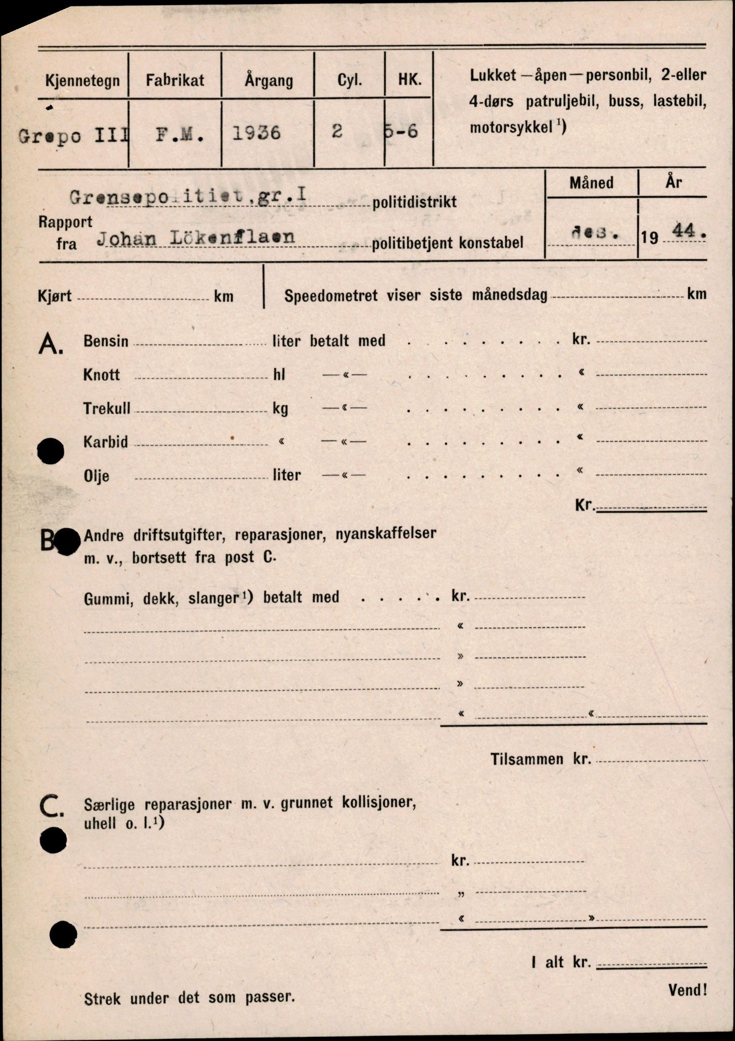 Forsvarets Overkommando. 2 kontor. Arkiv 11.4. Spredte tyske arkivsaker, AV/RA-RAFA-7031/D/Dar/Darc/L0006: BdSN, 1942-1945, p. 1286