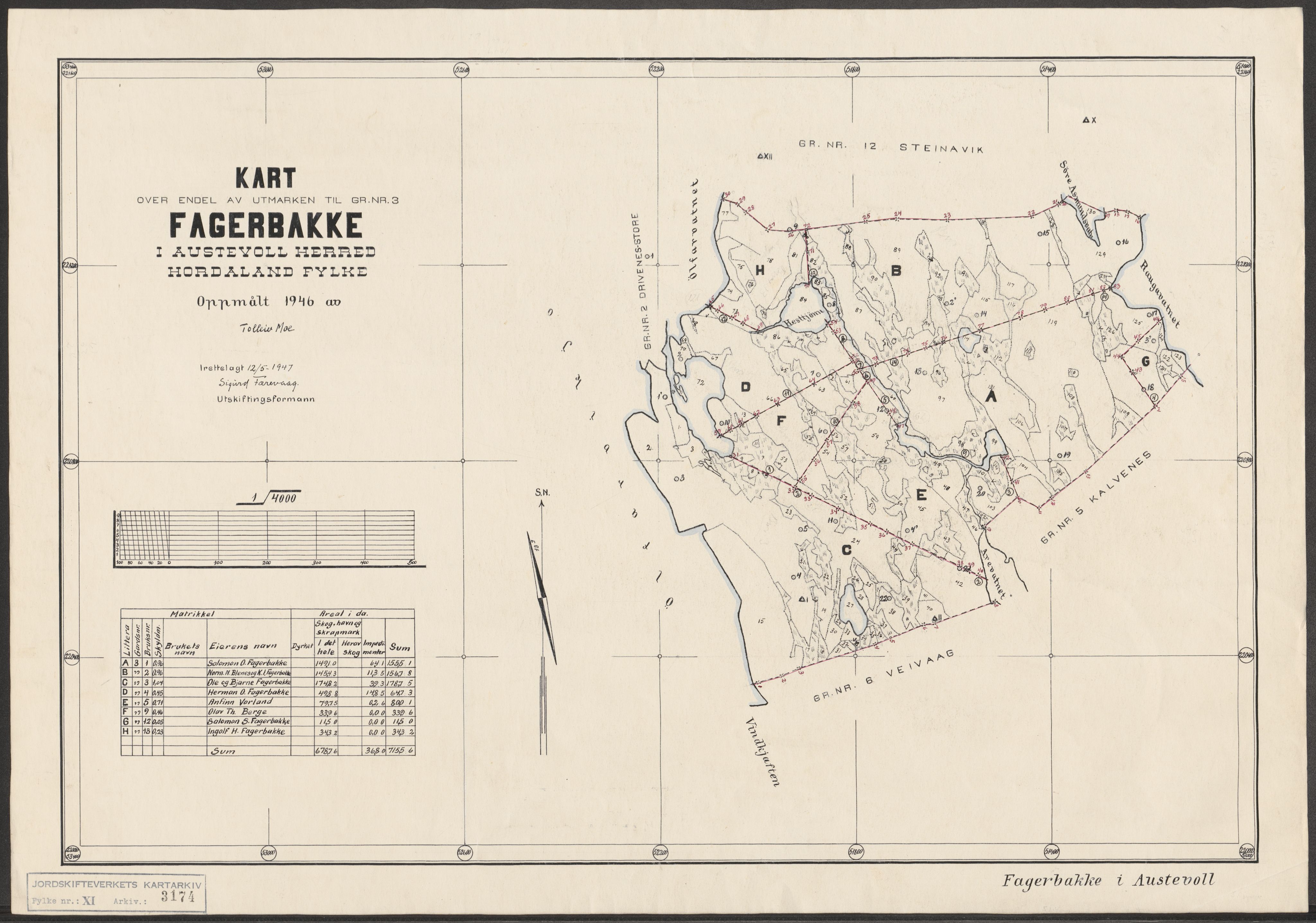 Jordskifteverkets kartarkiv, RA/S-3929/T, 1859-1988, p. 3607