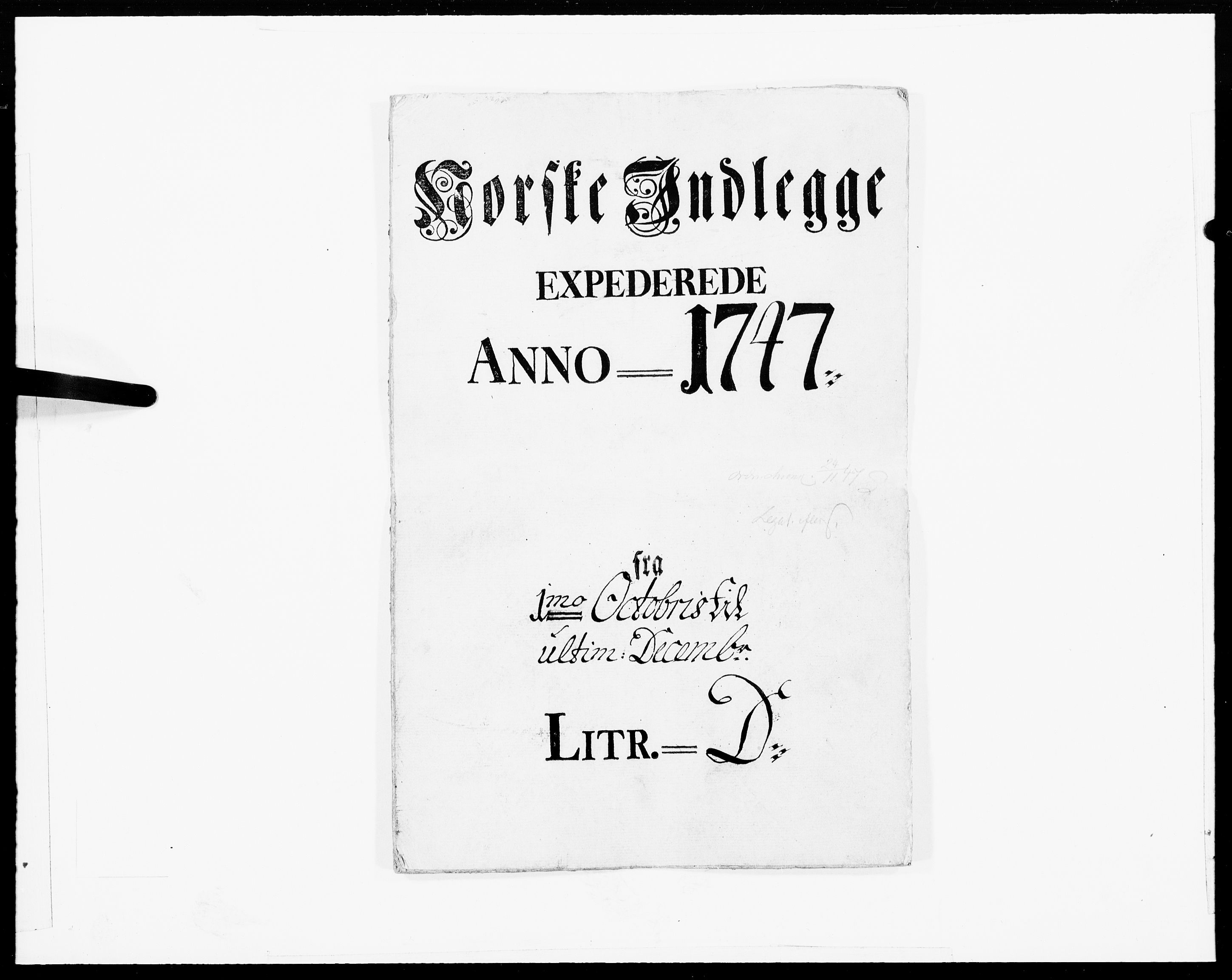 Danske Kanselli 1572-1799, AV/RA-EA-3023/F/Fc/Fcc/Fcca/L0147: Norske innlegg 1572-1799, 1747, p. 258