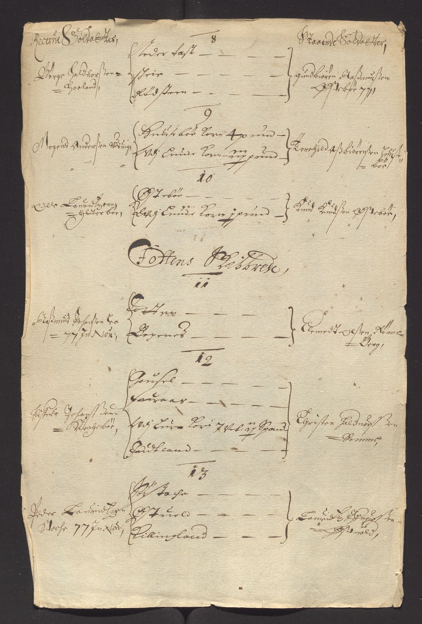 Fylkesmannen i Rogaland, AV/SAST-A-101928/99/3/325/325CA/L0003: MILITÆRE MANNTALL/LEGDSRULLER: RYFYLKE, JÆREN OG DALANE FOGDERI, 1671-1680, p. 203