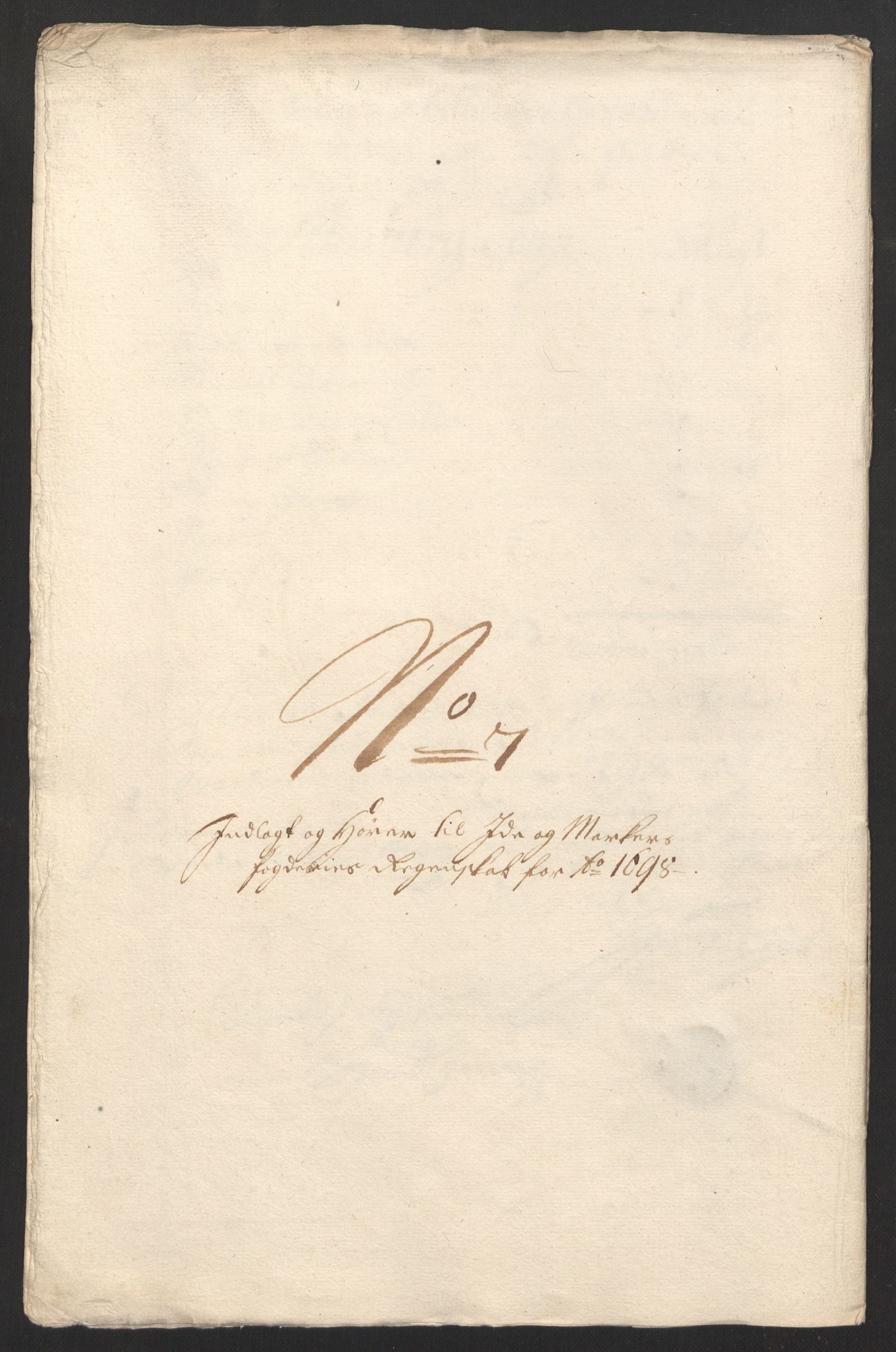 Rentekammeret inntil 1814, Reviderte regnskaper, Fogderegnskap, RA/EA-4092/R01/L0013: Fogderegnskap Idd og Marker, 1696-1698, p. 362