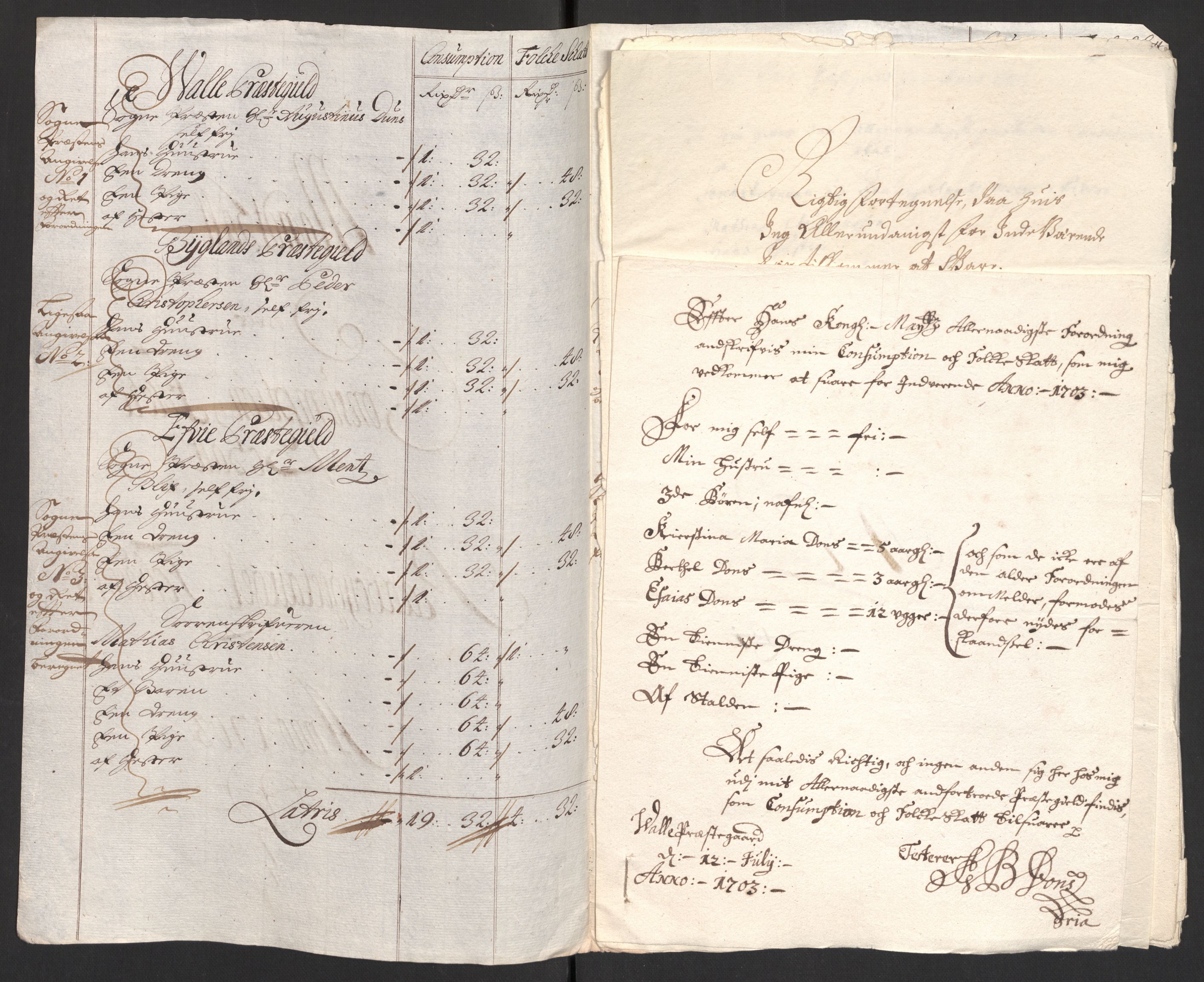 Rentekammeret inntil 1814, Reviderte regnskaper, Fogderegnskap, RA/EA-4092/R40/L2447: Fogderegnskap Råbyggelag, 1703-1705, p. 60