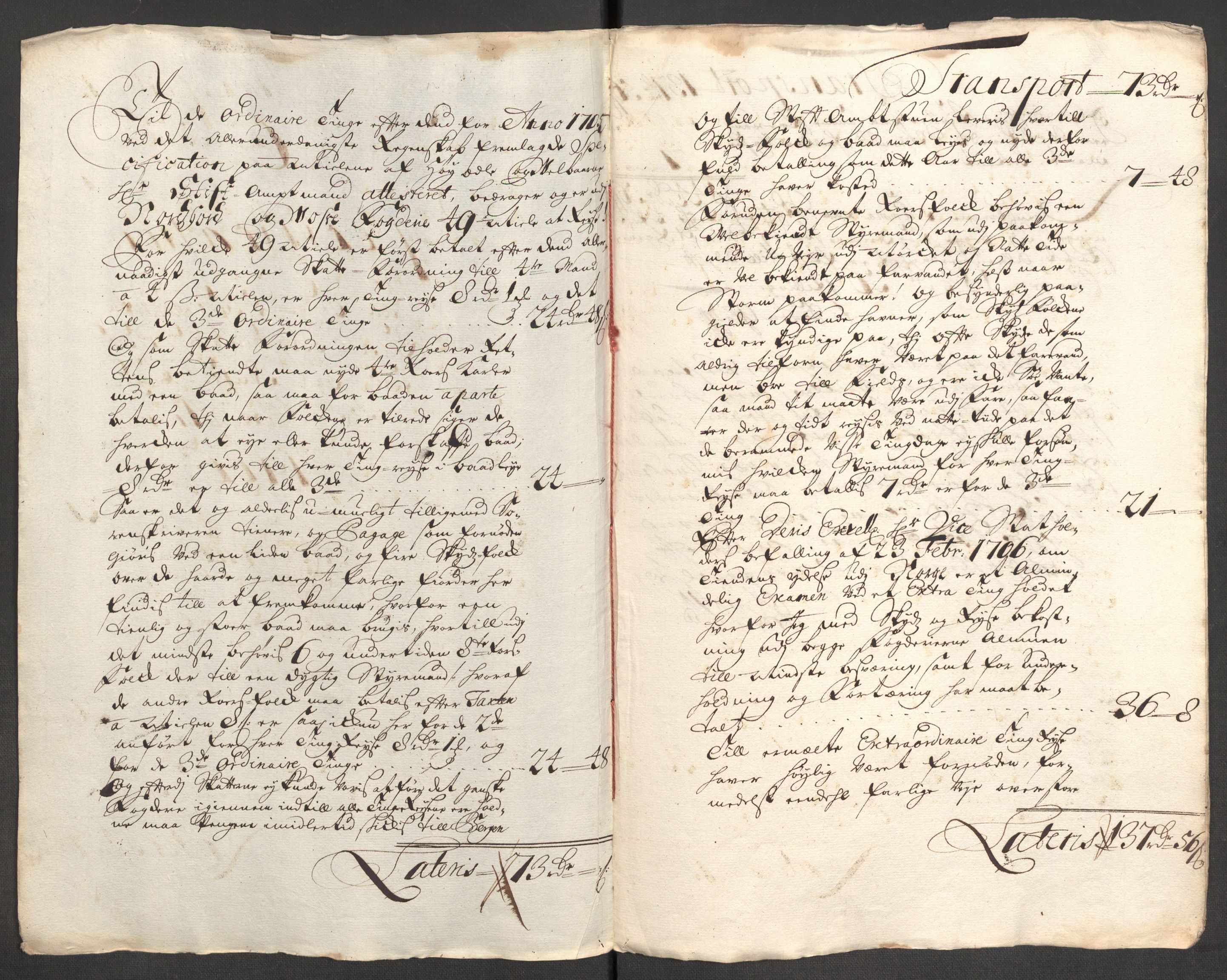 Rentekammeret inntil 1814, Reviderte regnskaper, Fogderegnskap, RA/EA-4092/R51/L3188: Fogderegnskap Nordhordland og Voss, 1706-1707, p. 67