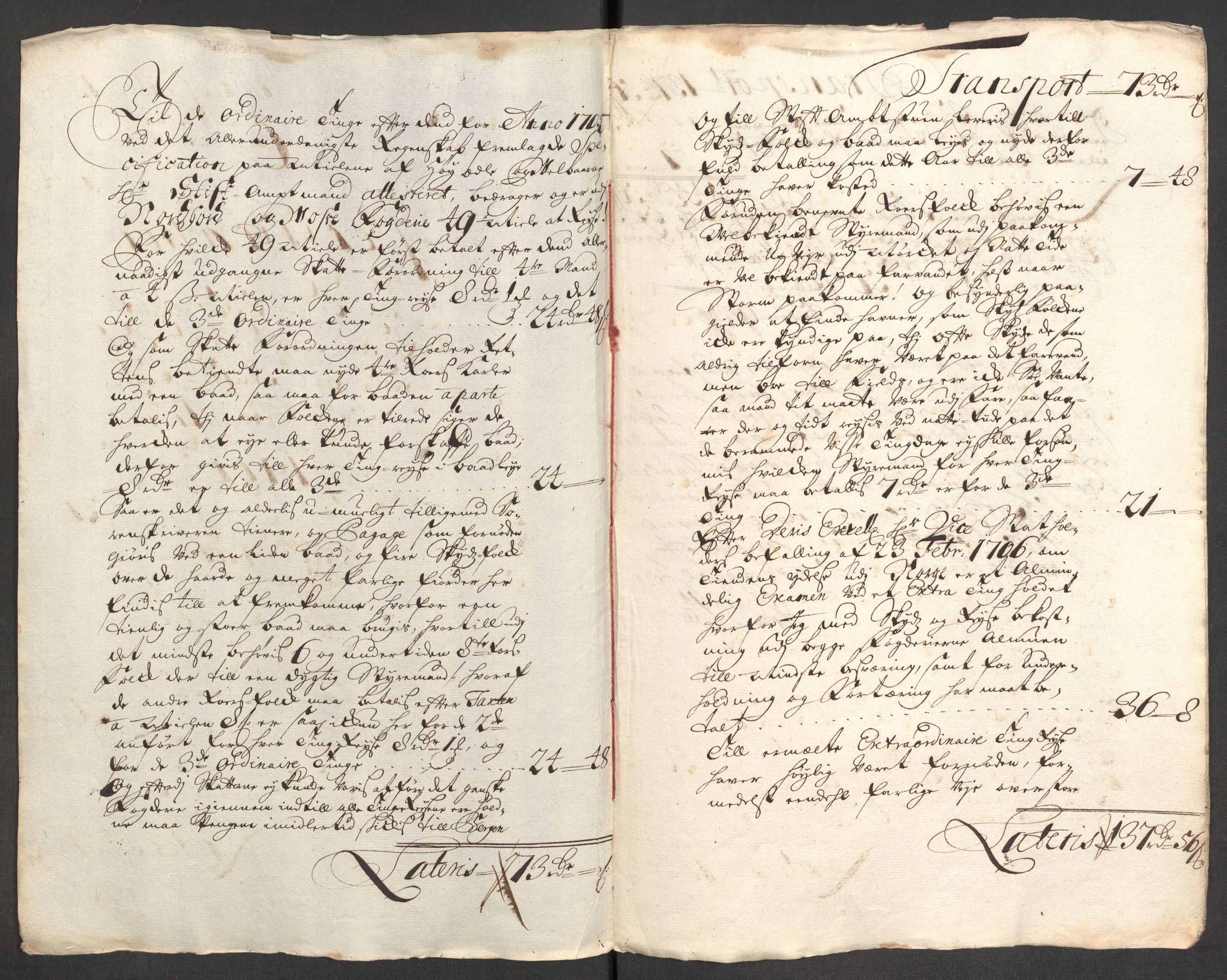 Rentekammeret inntil 1814, Reviderte regnskaper, Fogderegnskap, AV/RA-EA-4092/R51/L3188: Fogderegnskap Nordhordland og Voss, 1706-1707, p. 67