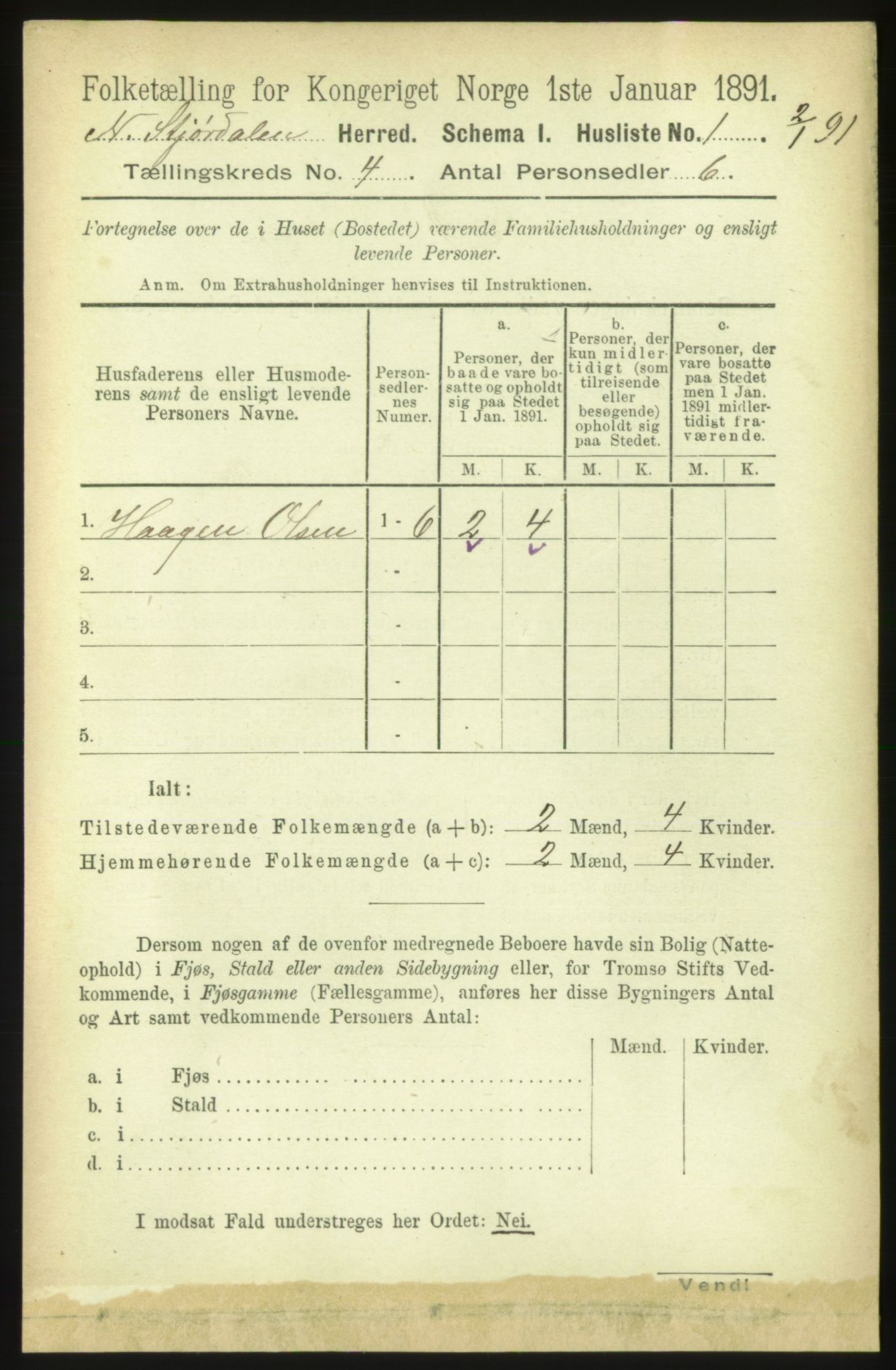 RA, 1891 census for 1714 Nedre Stjørdal, 1891, p. 1569