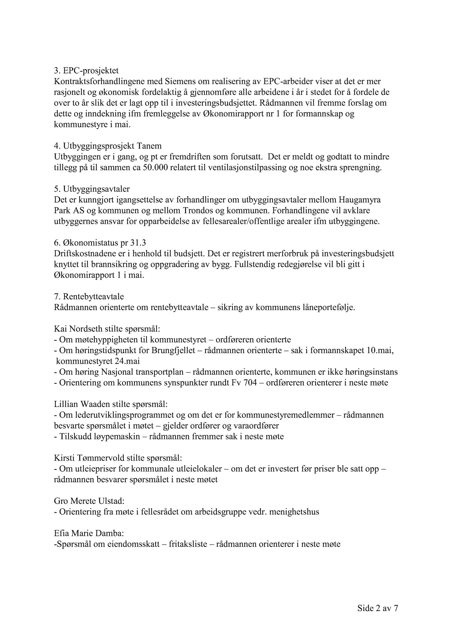Klæbu Kommune, TRKO/KK/02-FS/L005: Formannsskapet - Møtedokumenter, 2012, p. 1224