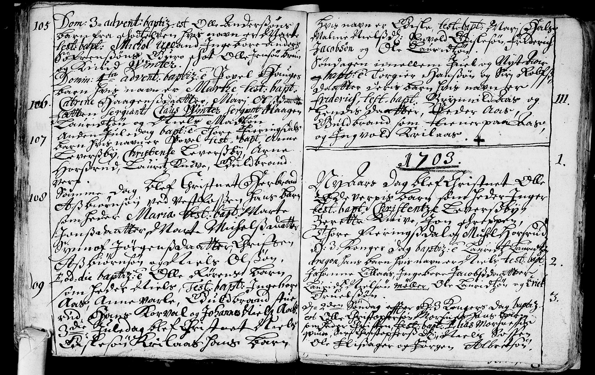 Eiker kirkebøker, AV/SAKO-A-4/F/Fa/L0001: Parish register (official) no. I 1 /1, 1683-1704