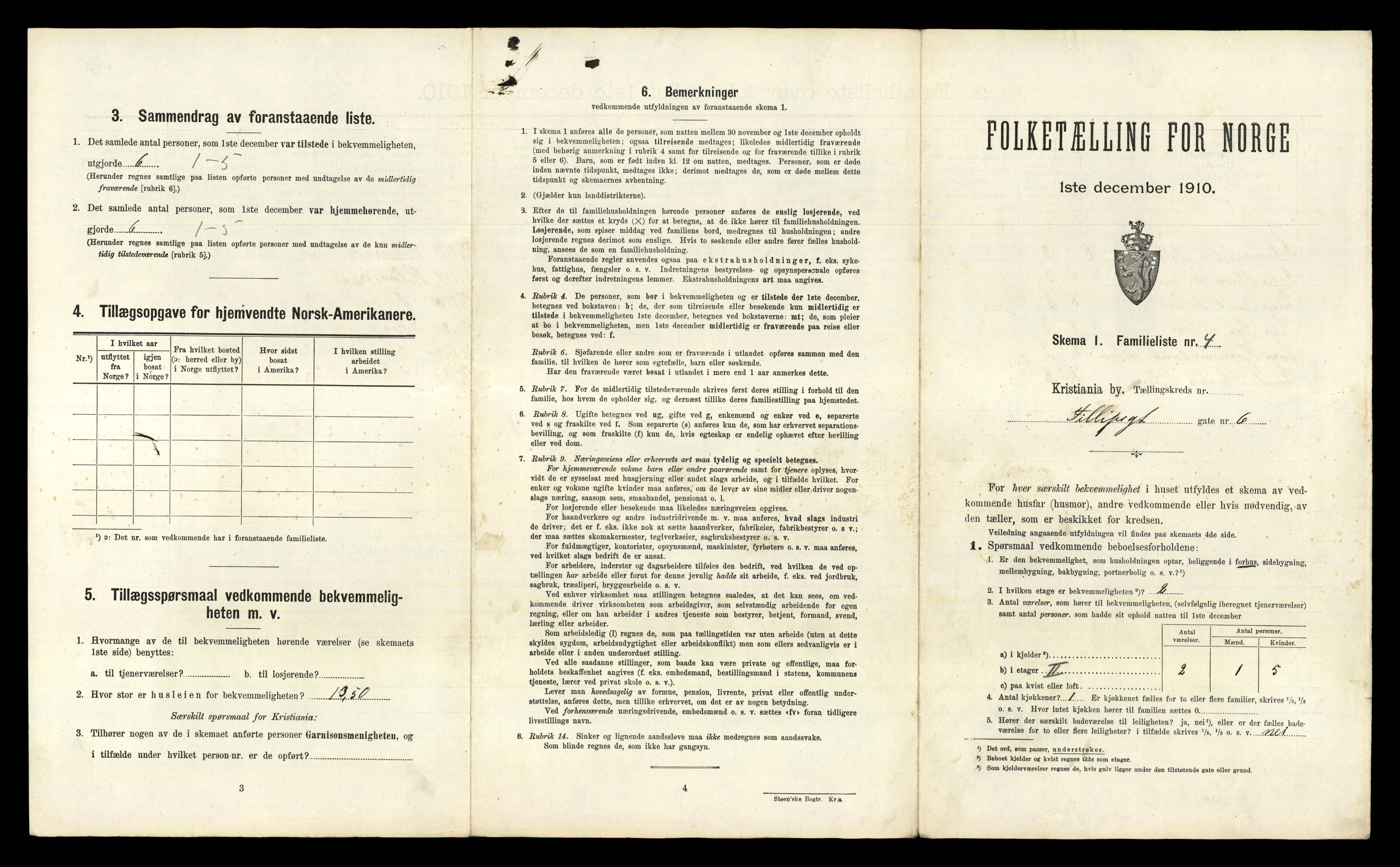 RA, 1910 census for Kristiania, 1910, p. 23797