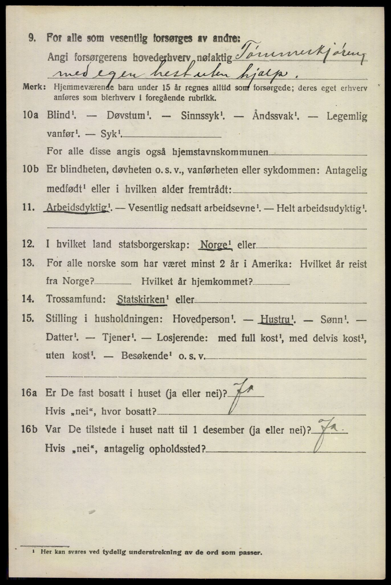 SAKO, 1920 census for Ådal, 1920, p. 7687