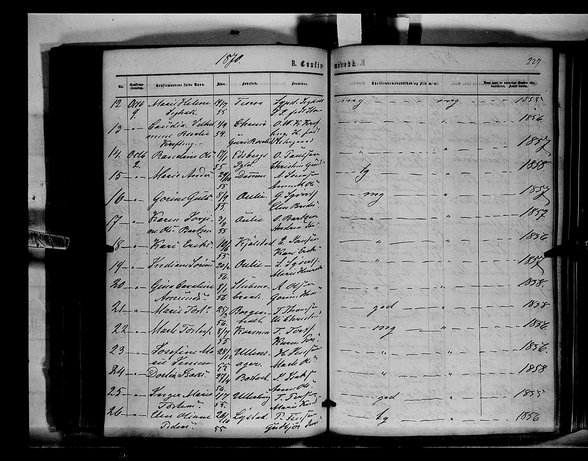 Sør-Odal prestekontor, AV/SAH-PREST-030/H/Ha/Haa/L0003: Parish register (official) no. 3, 1864-1870, p. 227