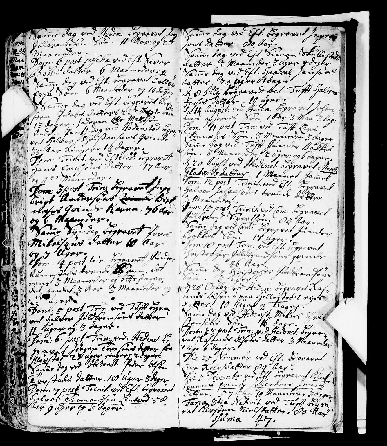 Sandsvær kirkebøker, AV/SAKO-A-244/F/Fa/L0001: Parish register (official) no. I 1, 1665-1725, p. 226