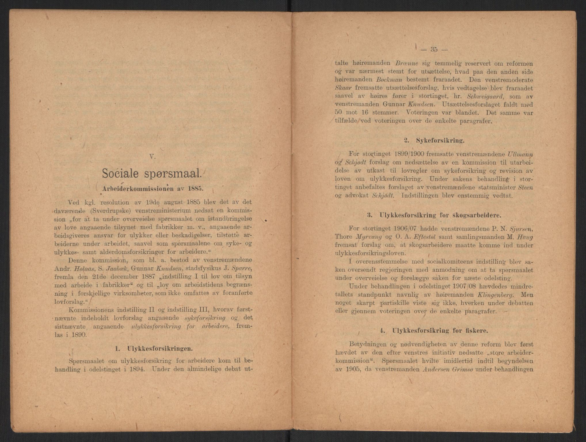 Venstres Hovedorganisasjon, AV/RA-PA-0876/X/L0001: De eldste skrifter, 1860-1936, p. 843