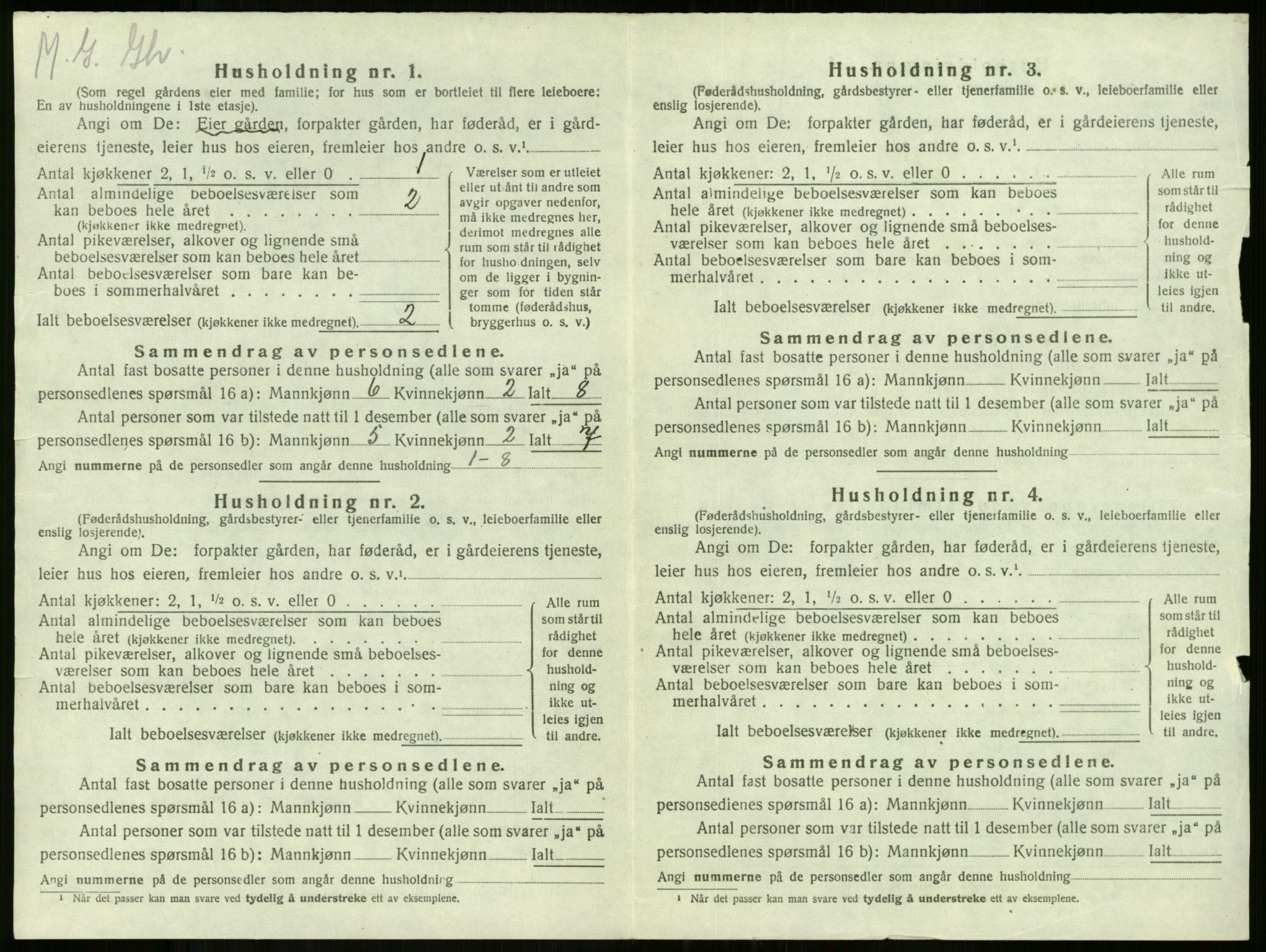 SAKO, 1920 census for Stokke, 1920, p. 981