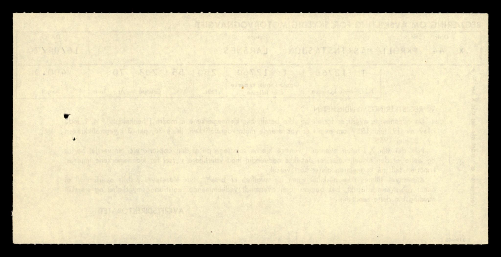 Møre og Romsdal vegkontor - Ålesund trafikkstasjon, AV/SAT-A-4099/F/Fe/L0035: Registreringskort for kjøretøy T 12653 - T 12829, 1927-1998, p. 2547