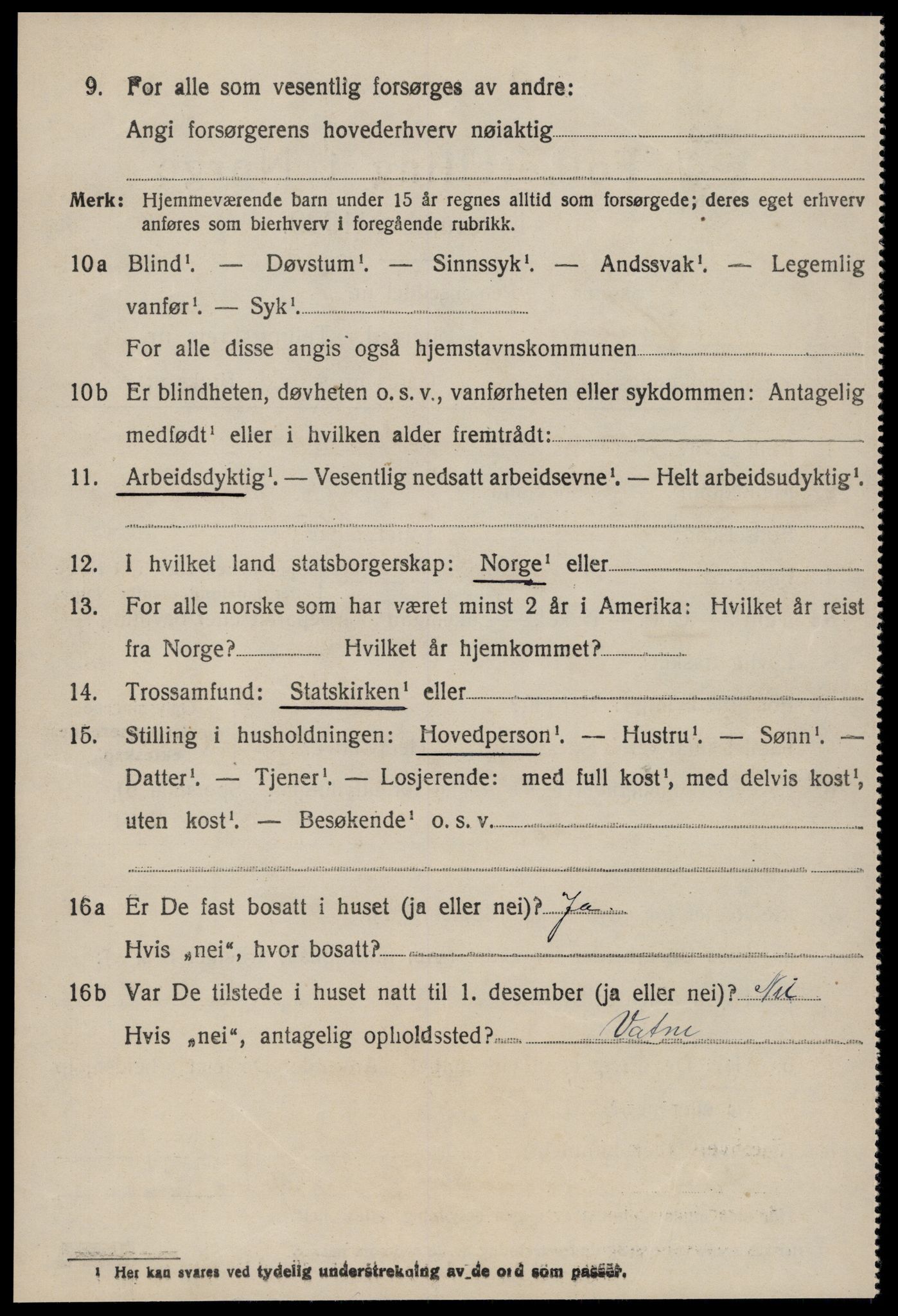 SAT, 1920 census for Haram, 1920, p. 986