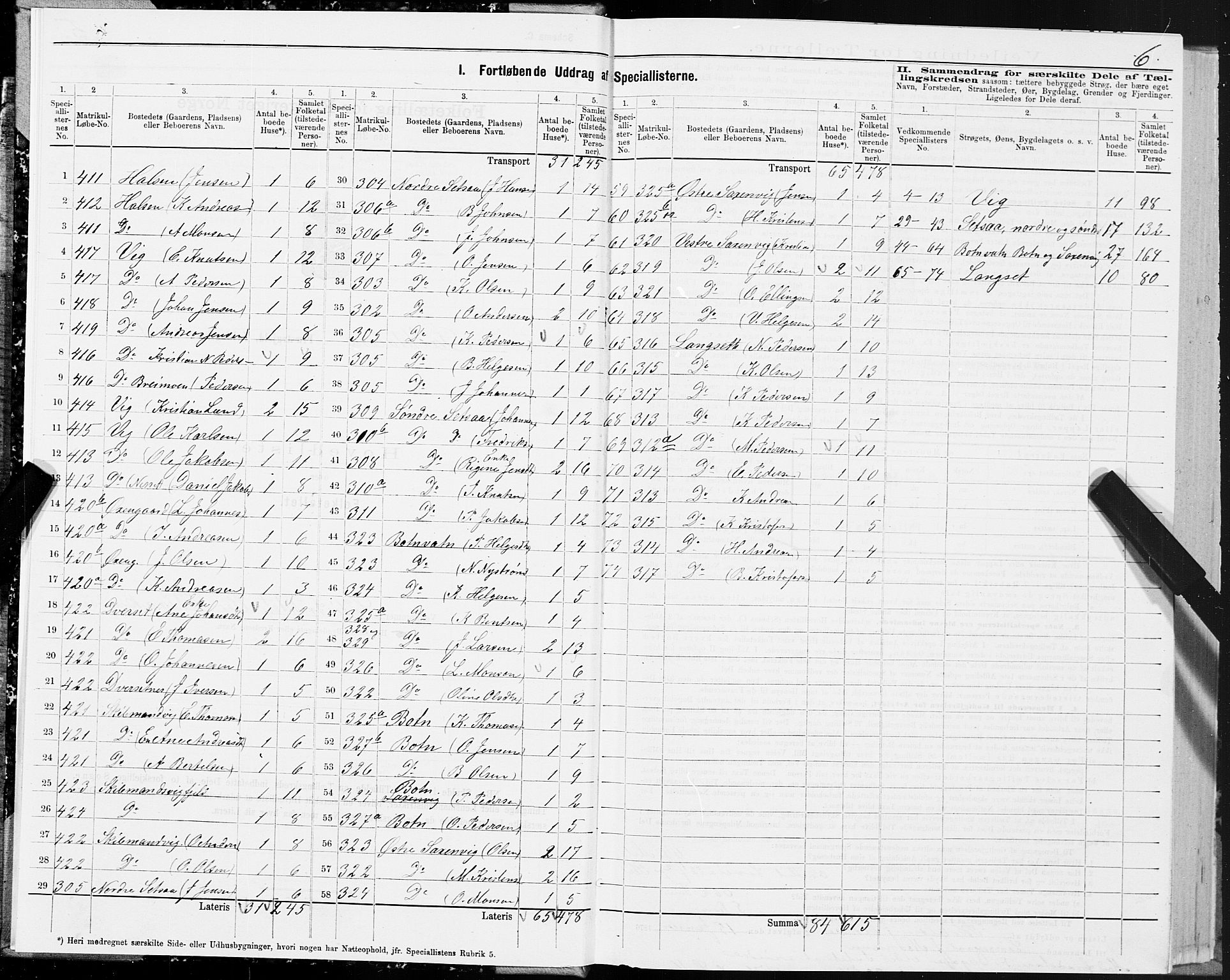 SAT, 1875 census for 1840P Saltdal, 1875, p. 1006