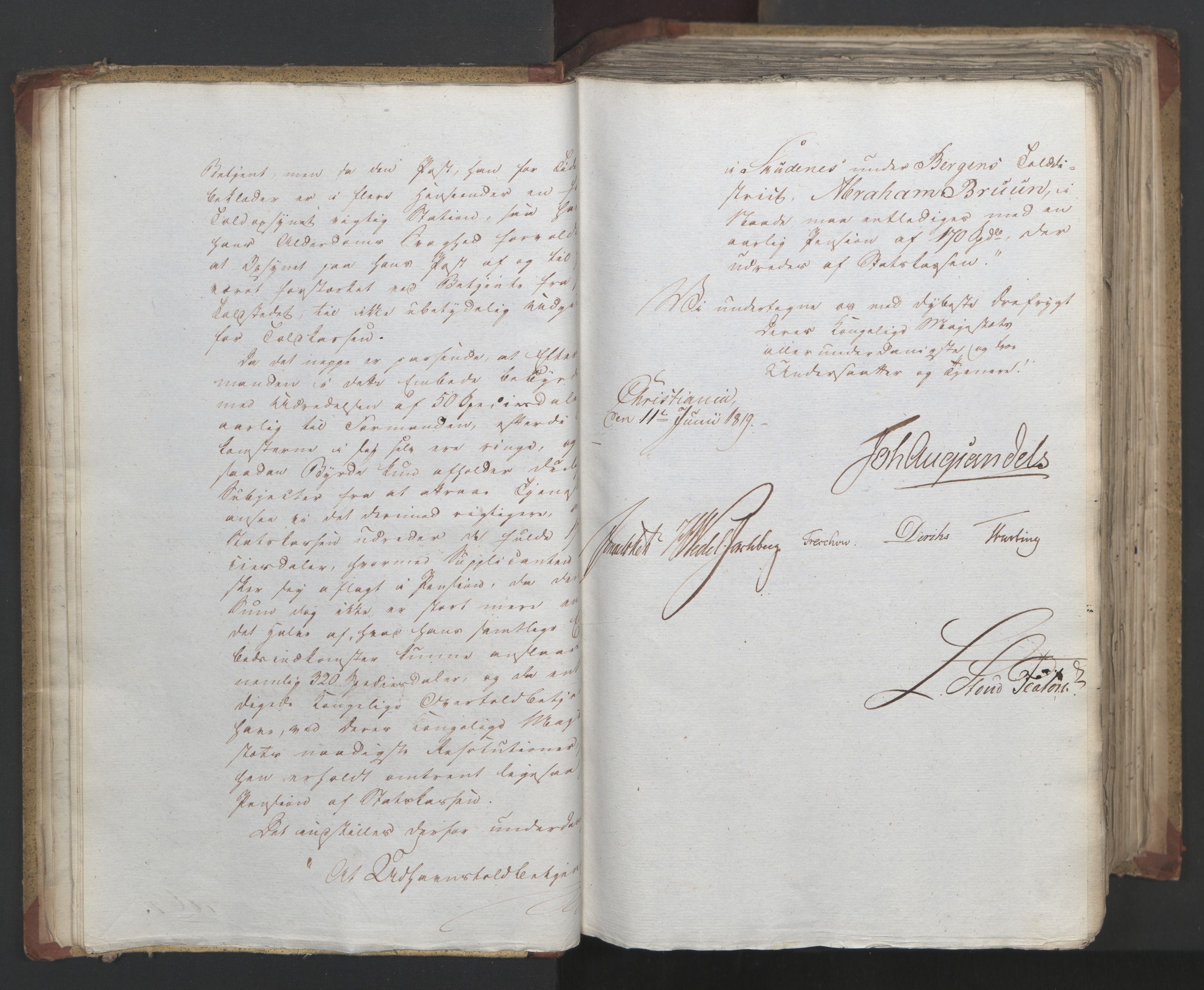 Statsrådsavdelingen i Stockholm, AV/RA-S-1003/D/Da/L0019: Regjeringsinnstillinger nr. 3856-4052, 1819, p. 20
