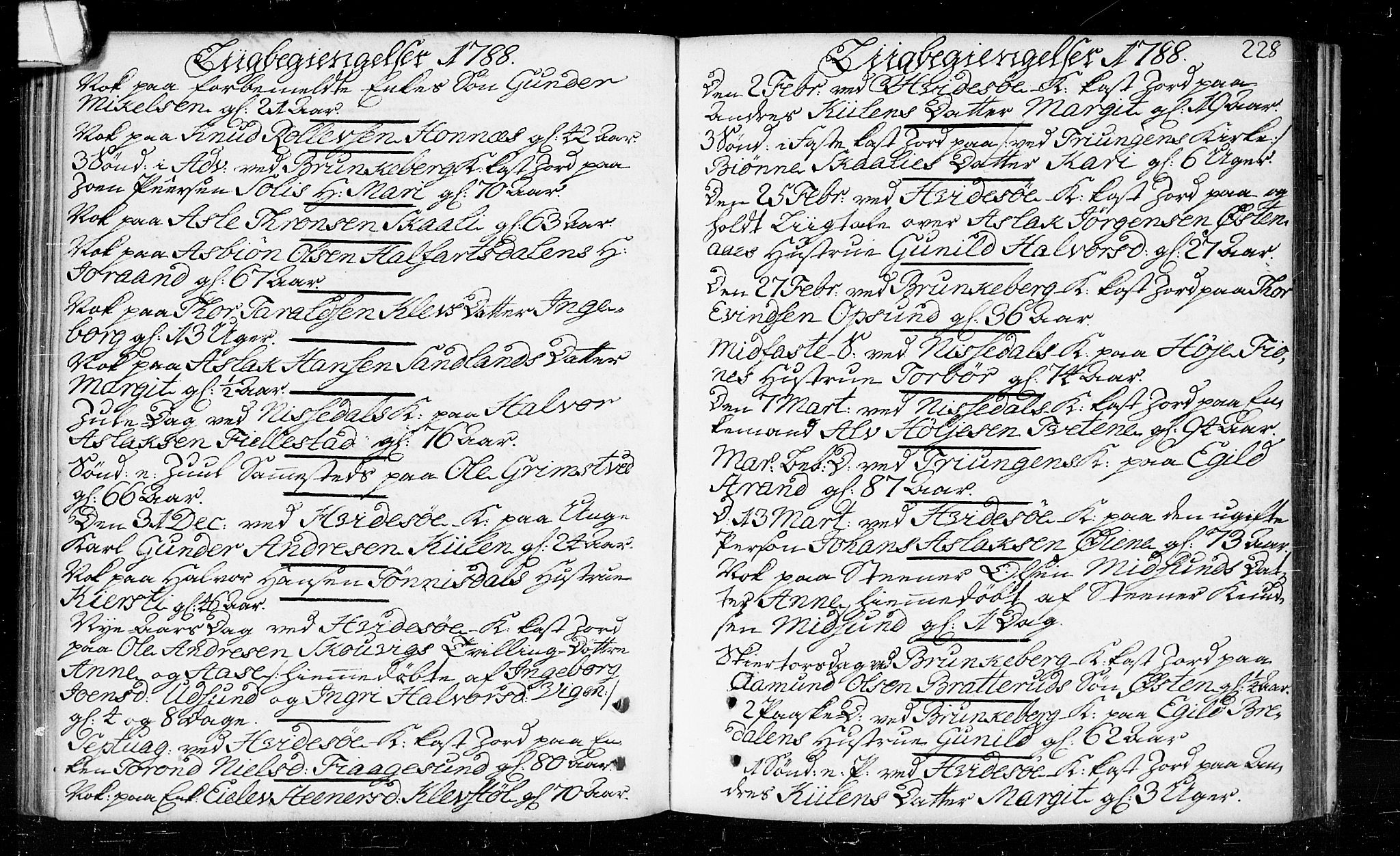 Kviteseid kirkebøker, SAKO/A-276/F/Fa/L0003: Parish register (official) no. I 3, 1787-1799, p. 228