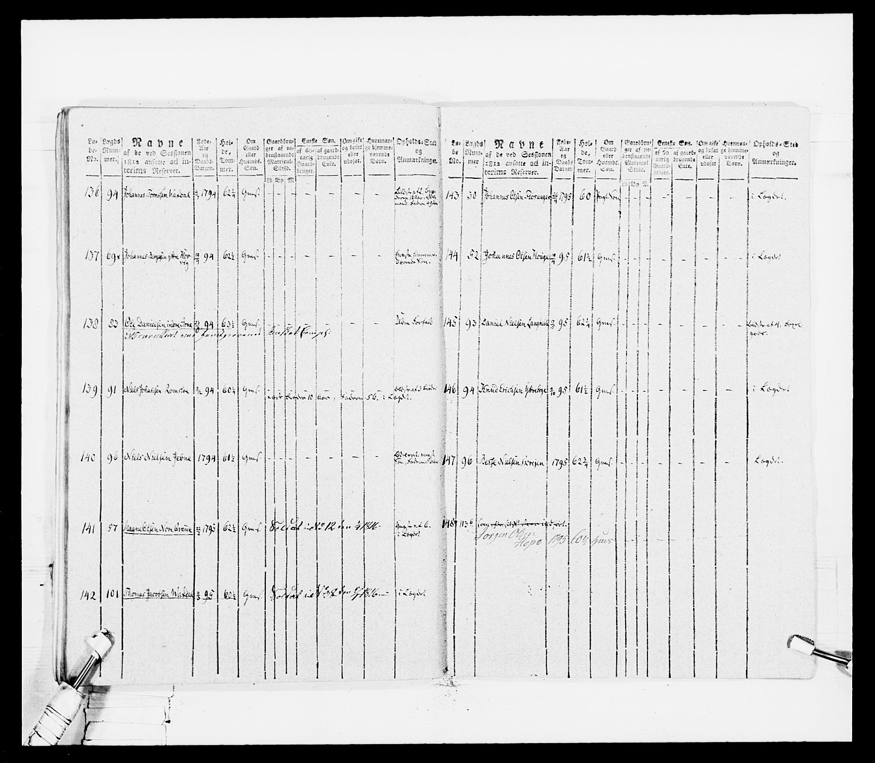 Generalitets- og kommissariatskollegiet, Det kongelige norske kommissariatskollegium, RA/EA-5420/E/Eh/L0099: Bergenhusiske nasjonale infanteriregiment, 1812, p. 275