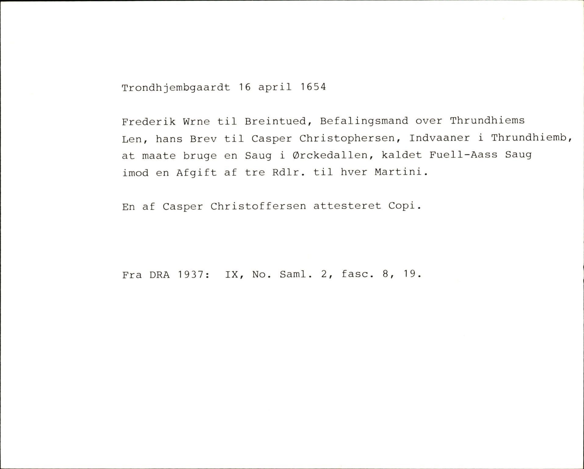 Riksarkivets diplomsamling, AV/RA-EA-5965/F35/F35f/L0002: Regestsedler: Diplomer fra DRA 1937 og 1996, p. 911