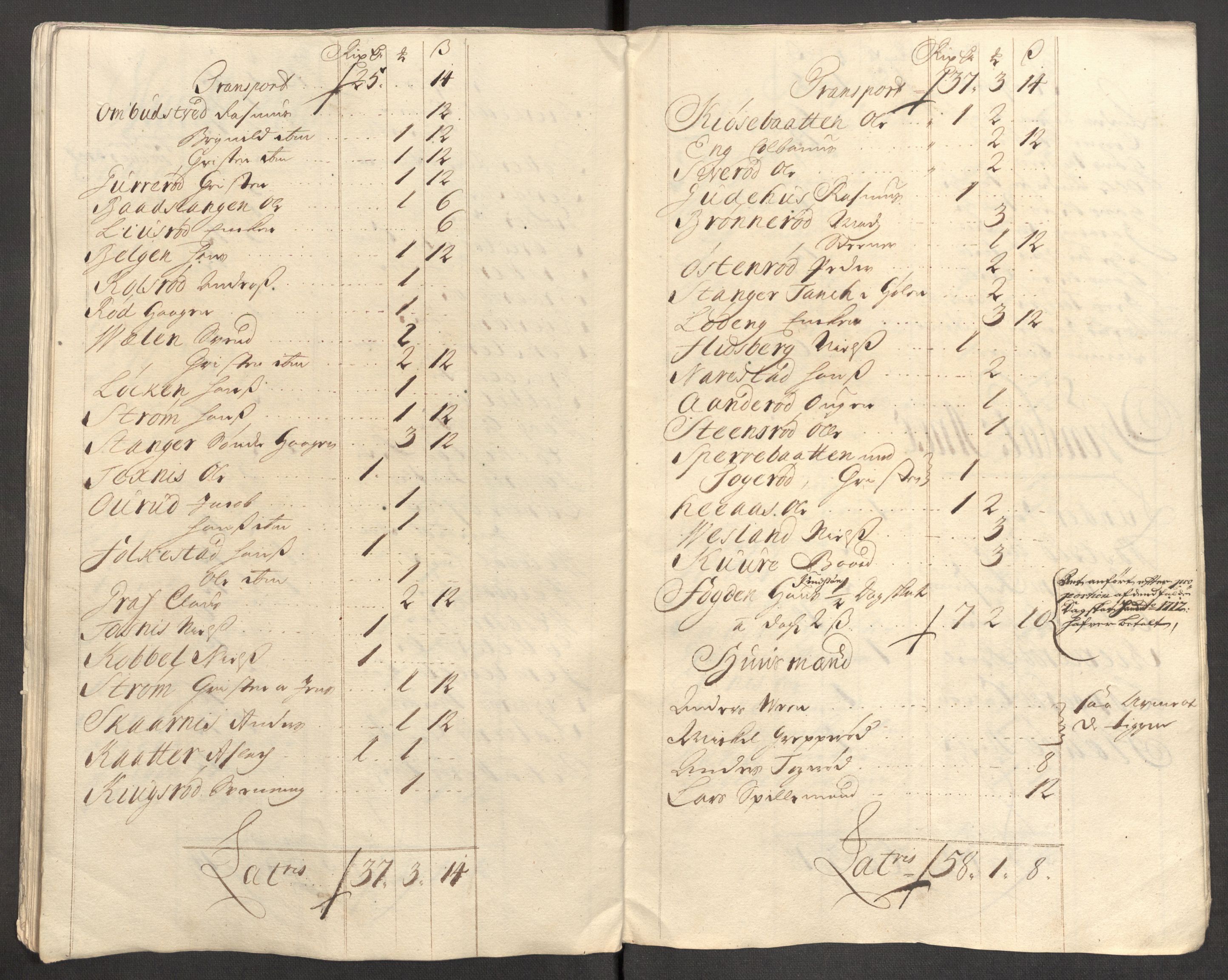Rentekammeret inntil 1814, Reviderte regnskaper, Fogderegnskap, RA/EA-4092/R04/L0138: Fogderegnskap Moss, Onsøy, Tune, Veme og Åbygge, 1713-1714, p. 86