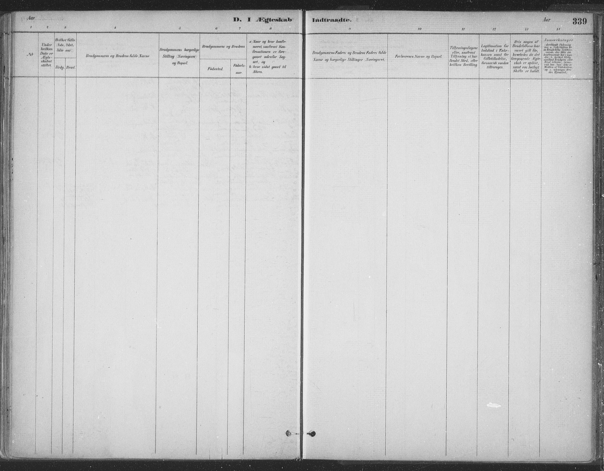 Ministerialprotokoller, klokkerbøker og fødselsregistre - Møre og Romsdal, AV/SAT-A-1454/509/L0106: Parish register (official) no. 509A04, 1883-1922, p. 339