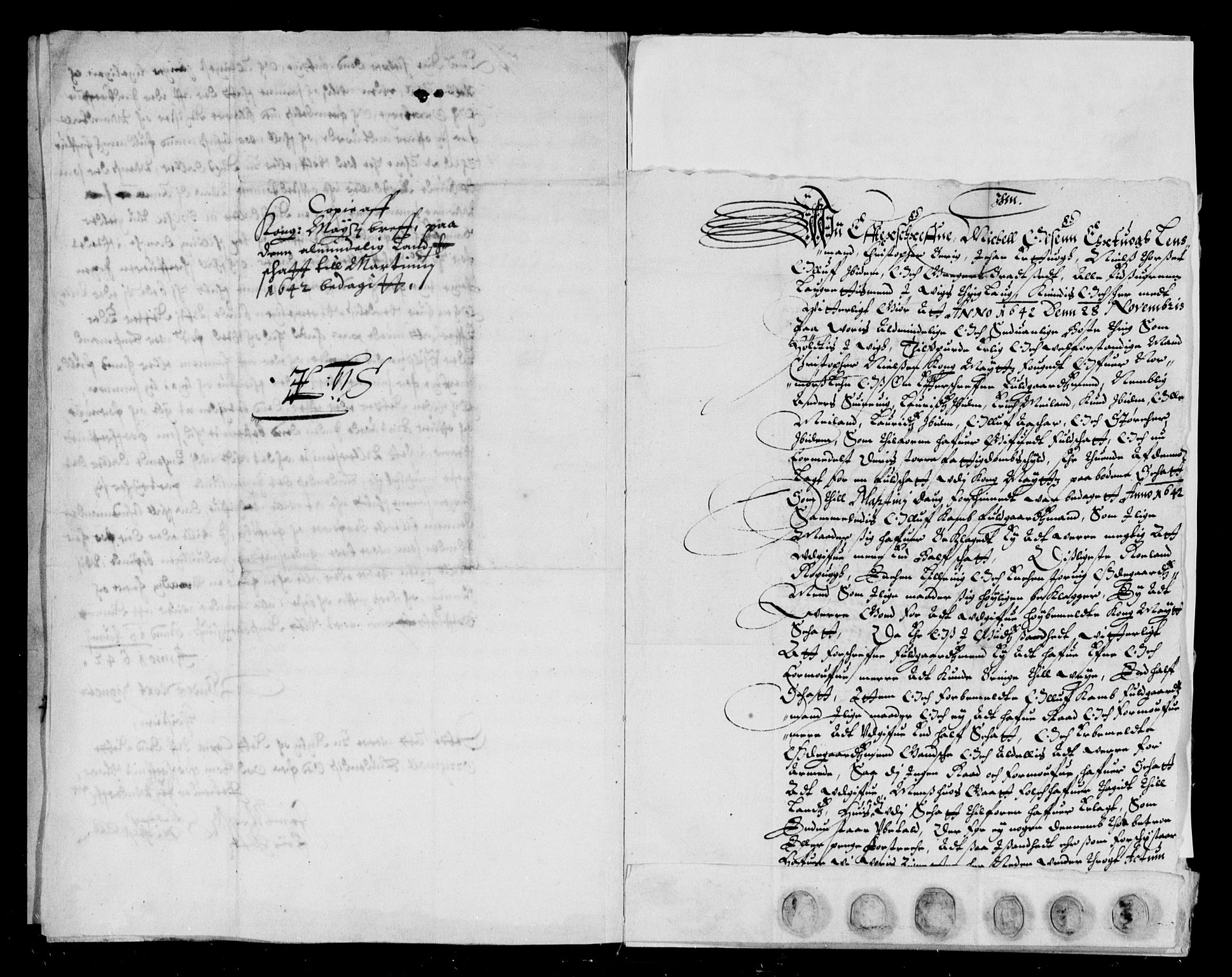 Rentekammeret inntil 1814, Reviderte regnskaper, Lensregnskaper, AV/RA-EA-5023/R/Rb/Rbw/L0075: Trondheim len, 1640-1643